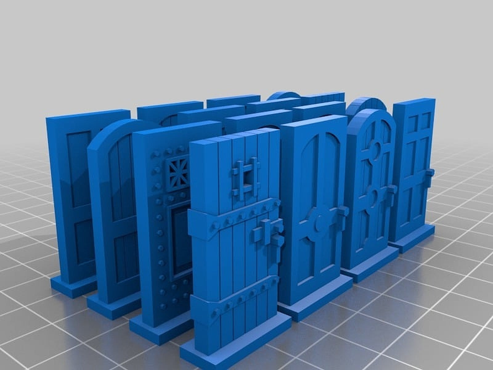 Mansions of Madness Doors – 3D Baskı Modeli