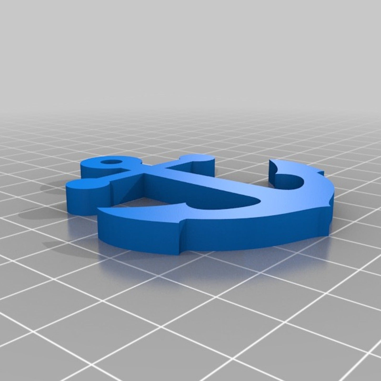Anchor key chain – 3D Baskı Modeli