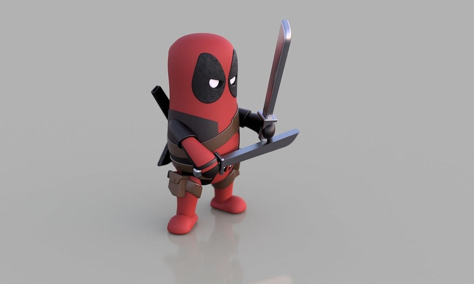 Mini Deadpool – 3D Baskı Modeli
