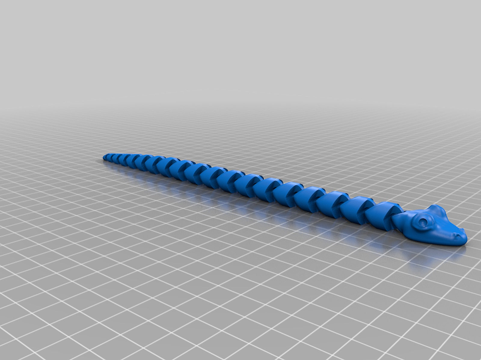 Articulated Snake – 3D Baskı Modeli