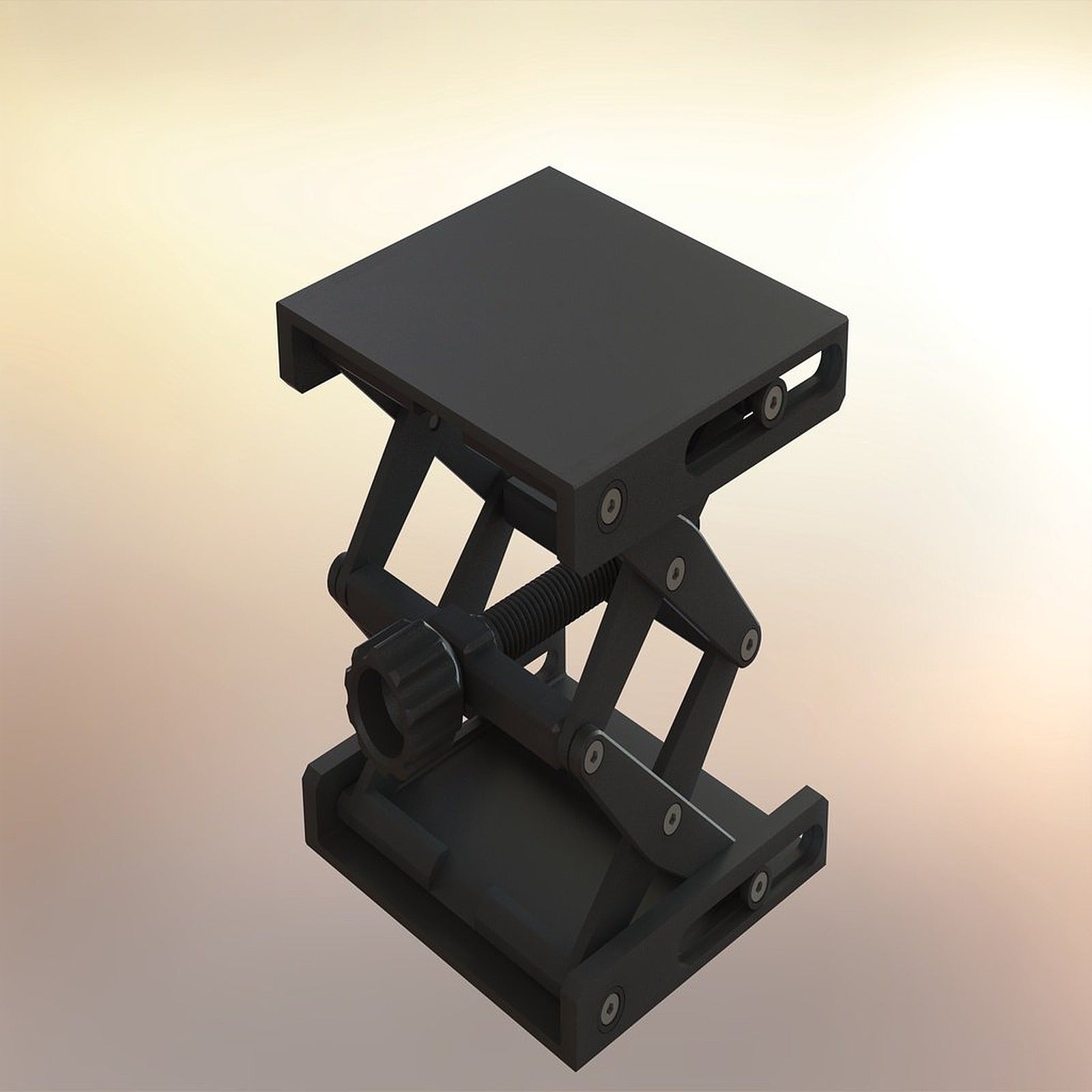 Platform Jack with M3 Screws and Inserts – 3D Baskı Modeli