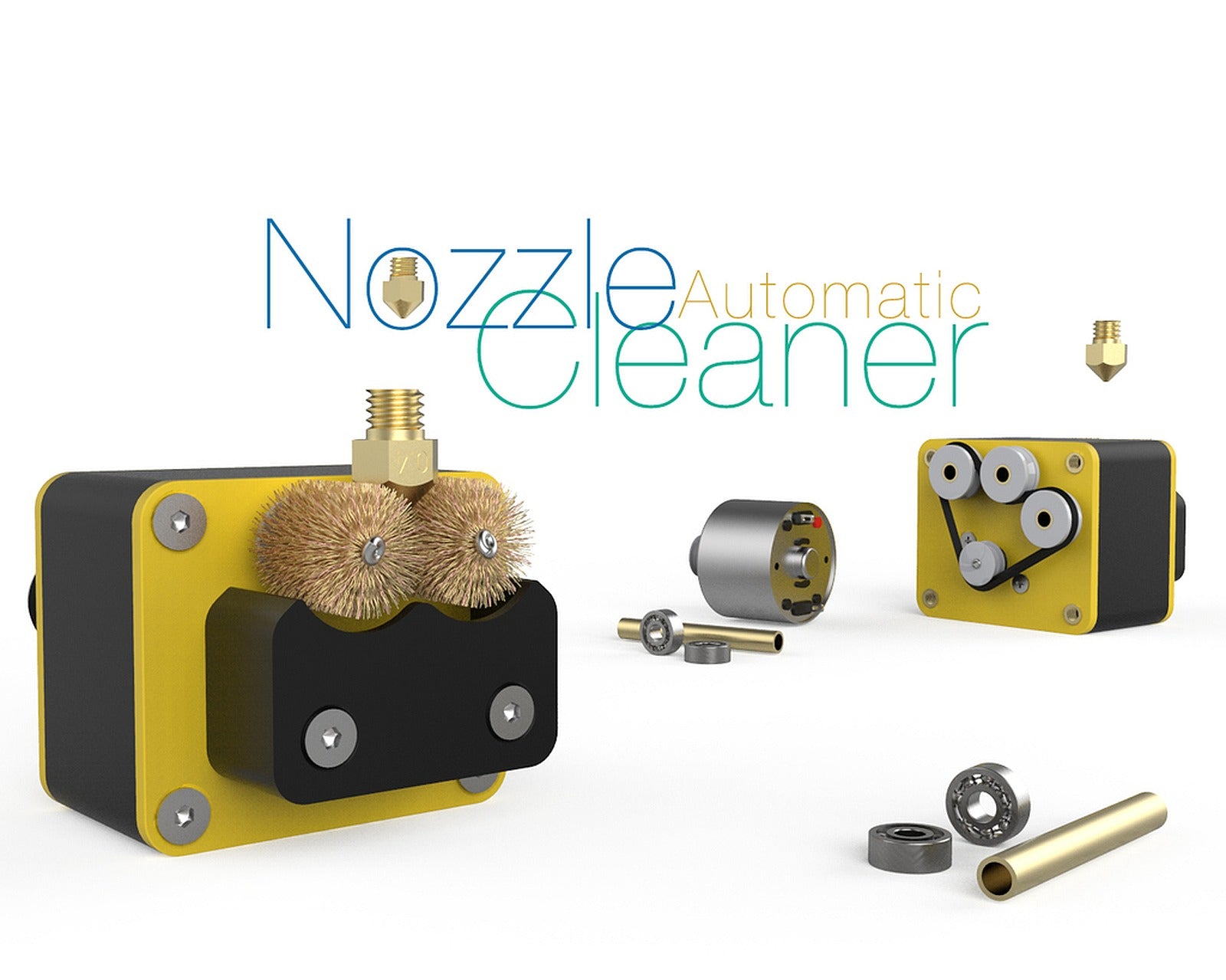 Automatic Nozzle Cleaner – 3D Baskı Modeli