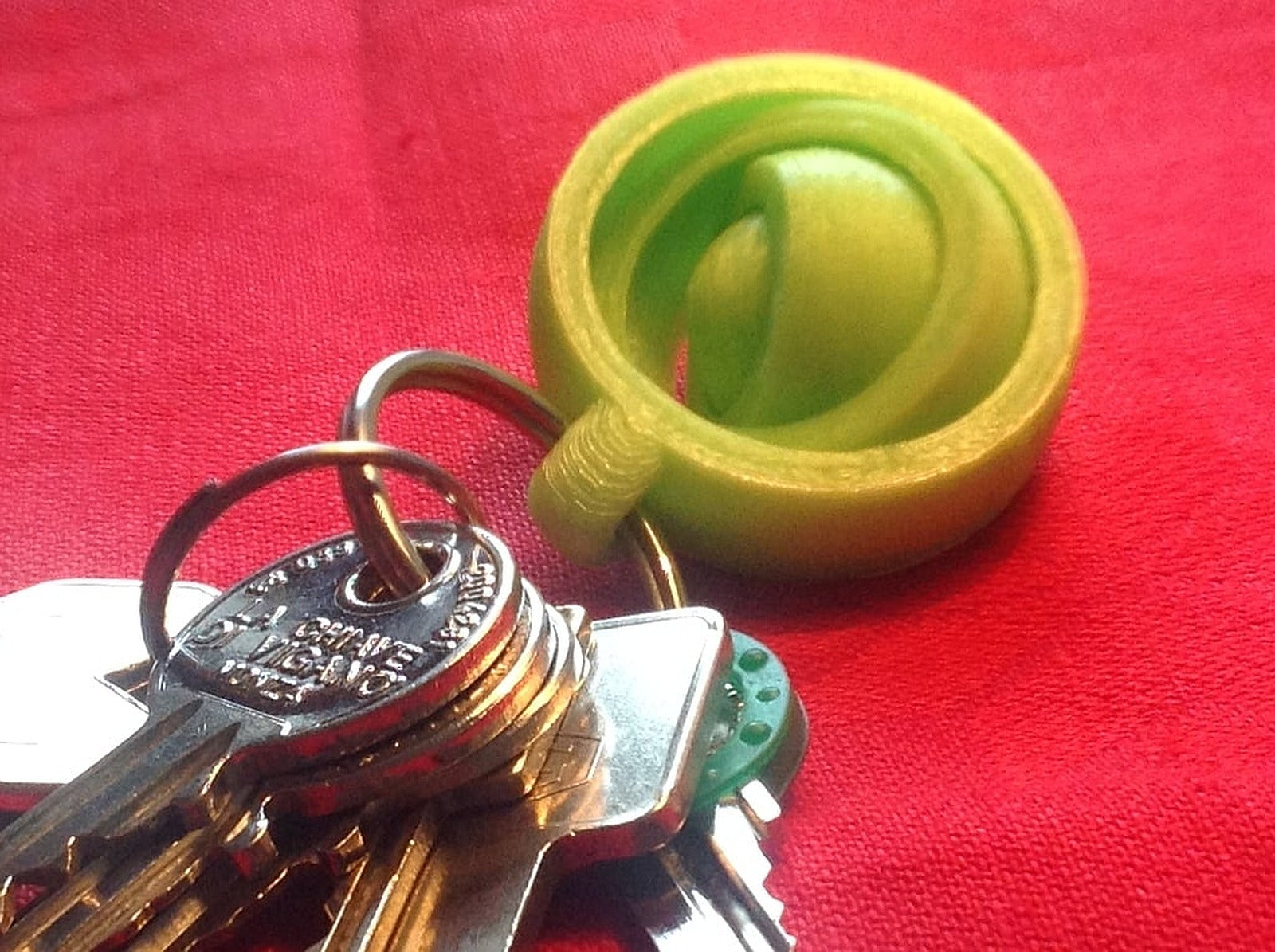 gyroscopic keyring 2 – 3D Baskı Modeli