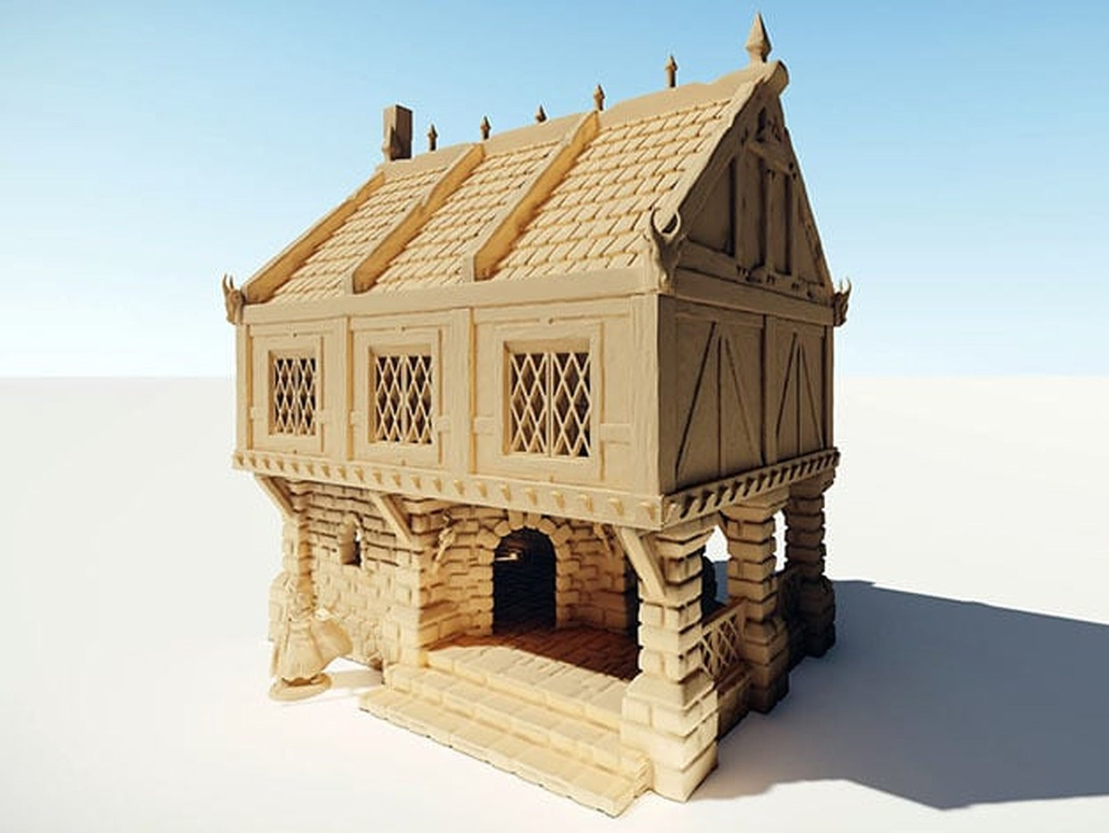 Ulvheim Small Merchant House – 3D Baskı Modeli