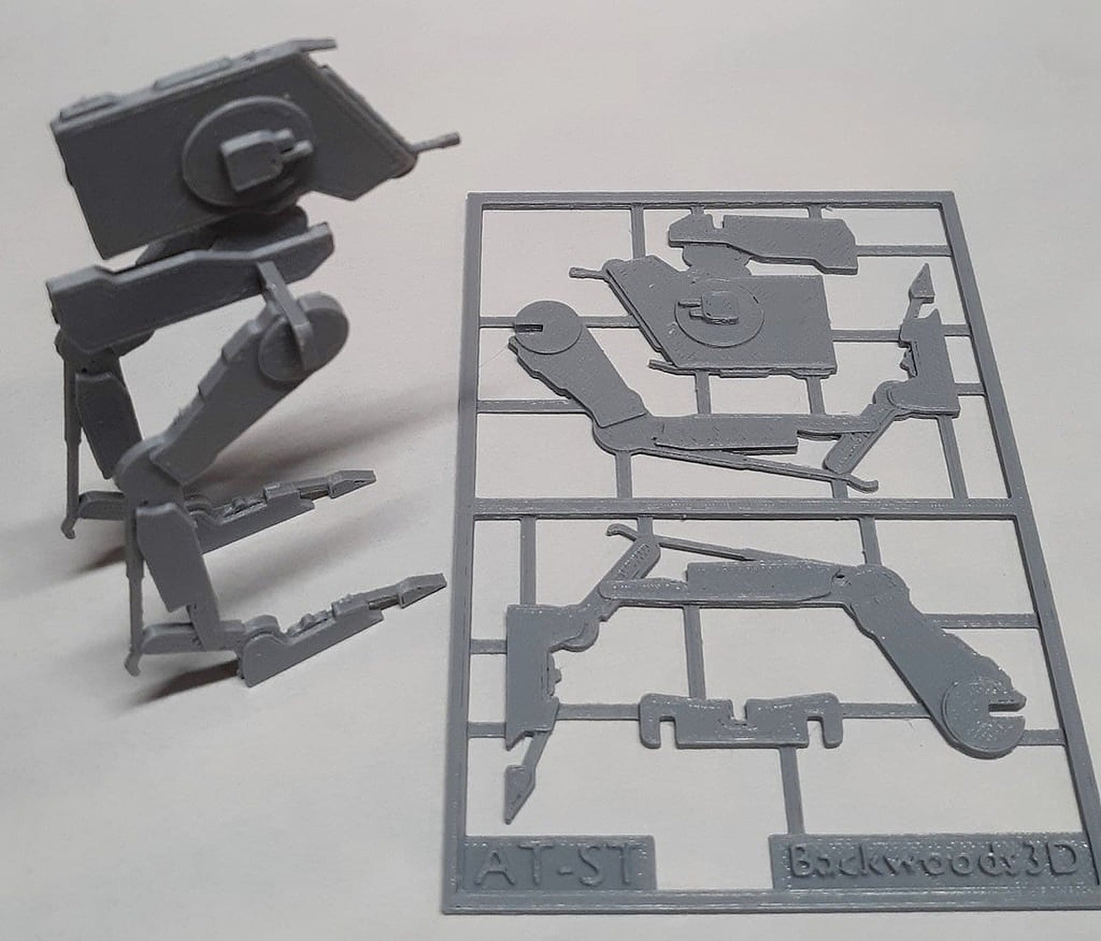 AT-ST Kit Card – 3D Baskı Modeli
