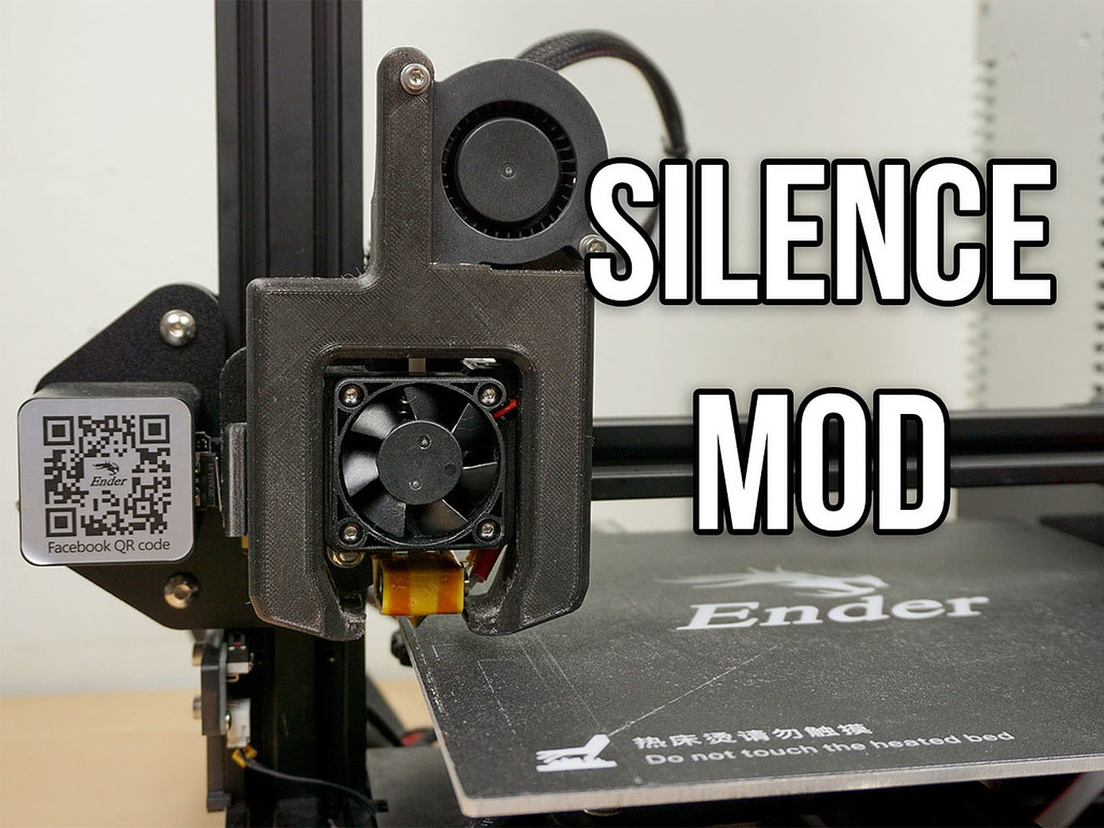 Creality Ender 3 - Silence & Quality Mod – 3D Baskı Modeli