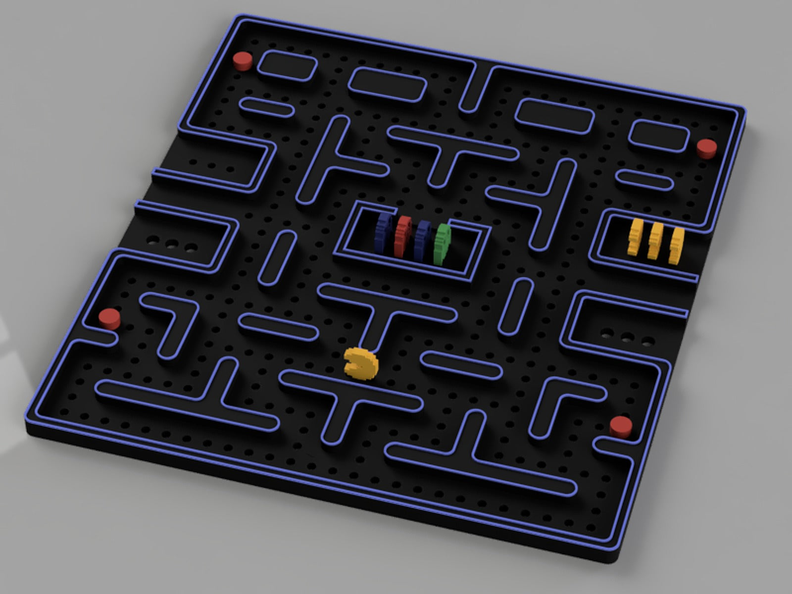 PacMan BoardGame – 3D Baskı Modeli
