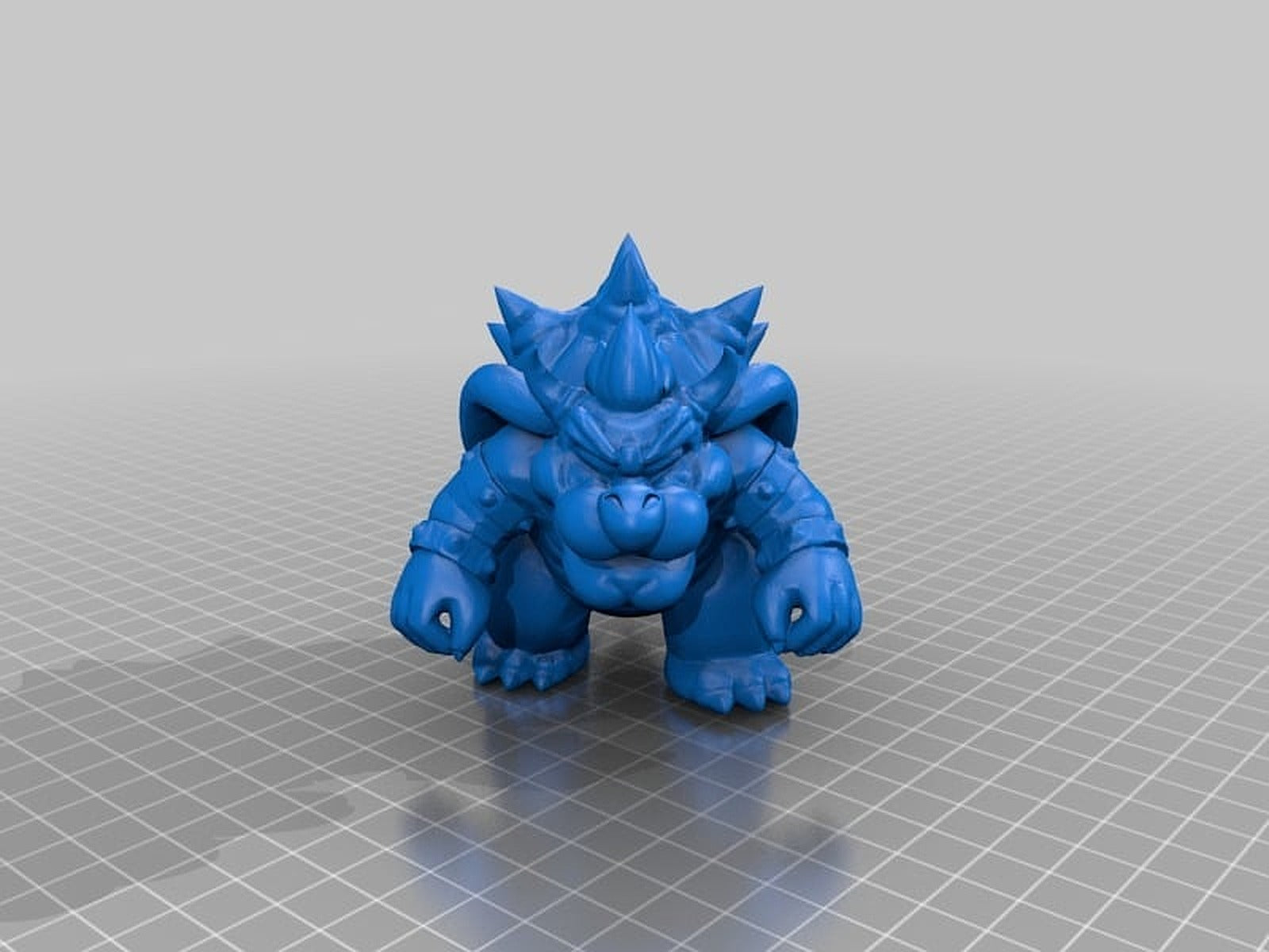 Bowser resculpted – 3D Baskı Modeli