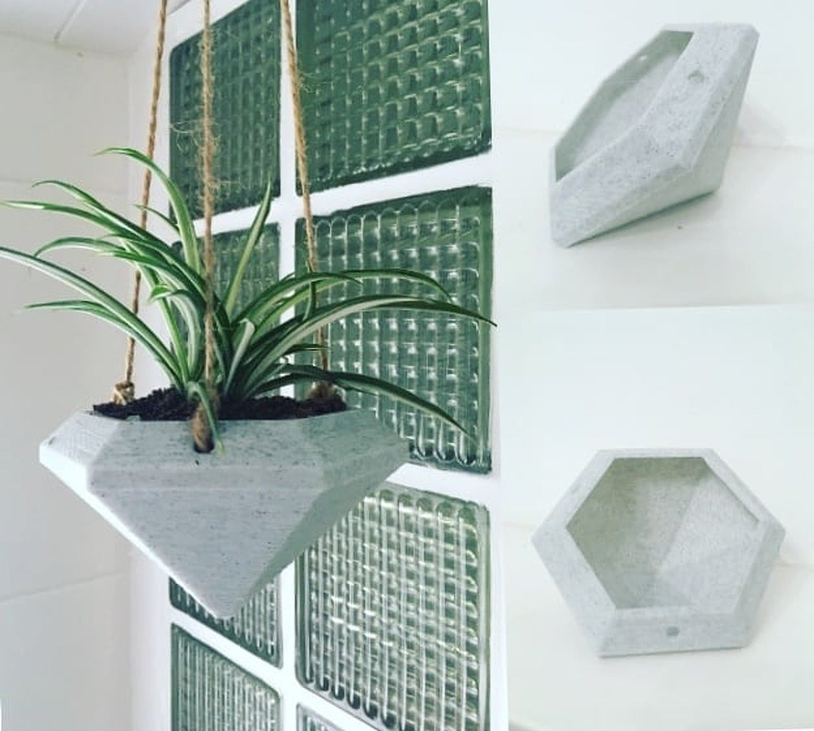 Diamond Hanging saksı – 3D Baskı Modeli