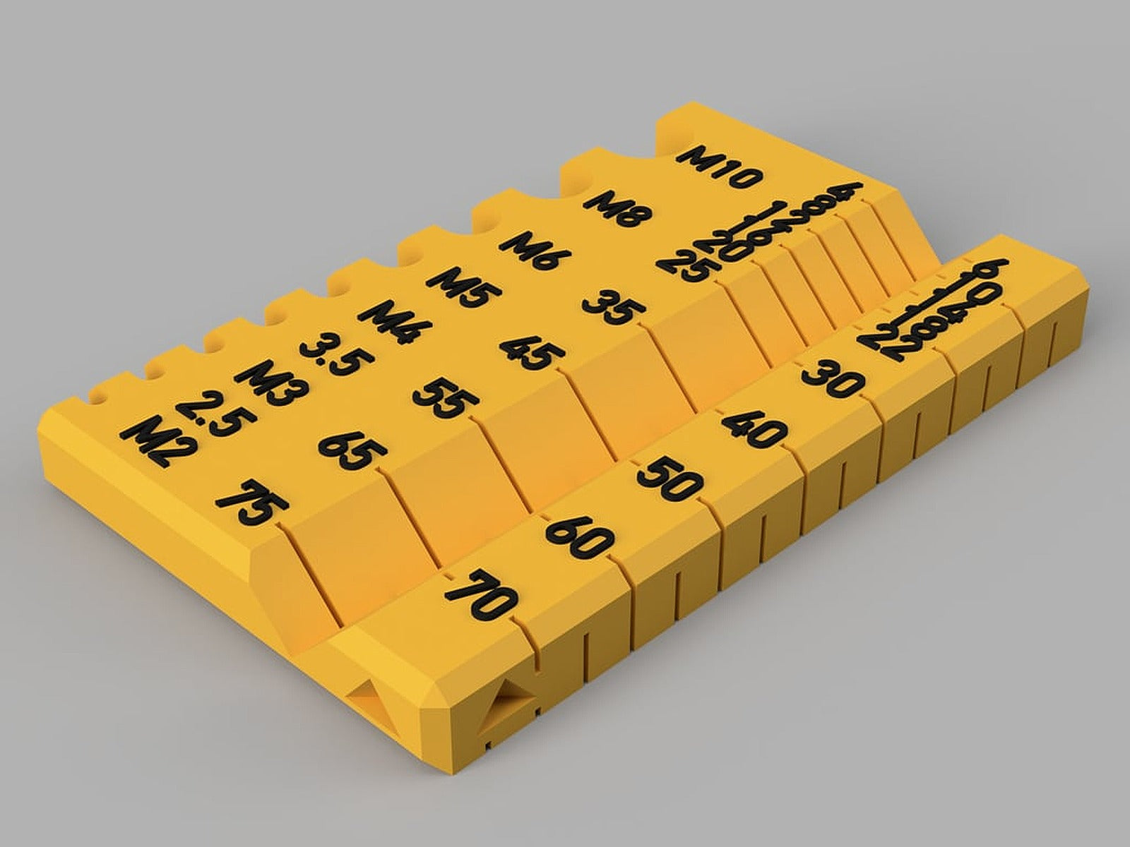 Metric Screw Hex Nut Jig – 3D Baskı Modeli