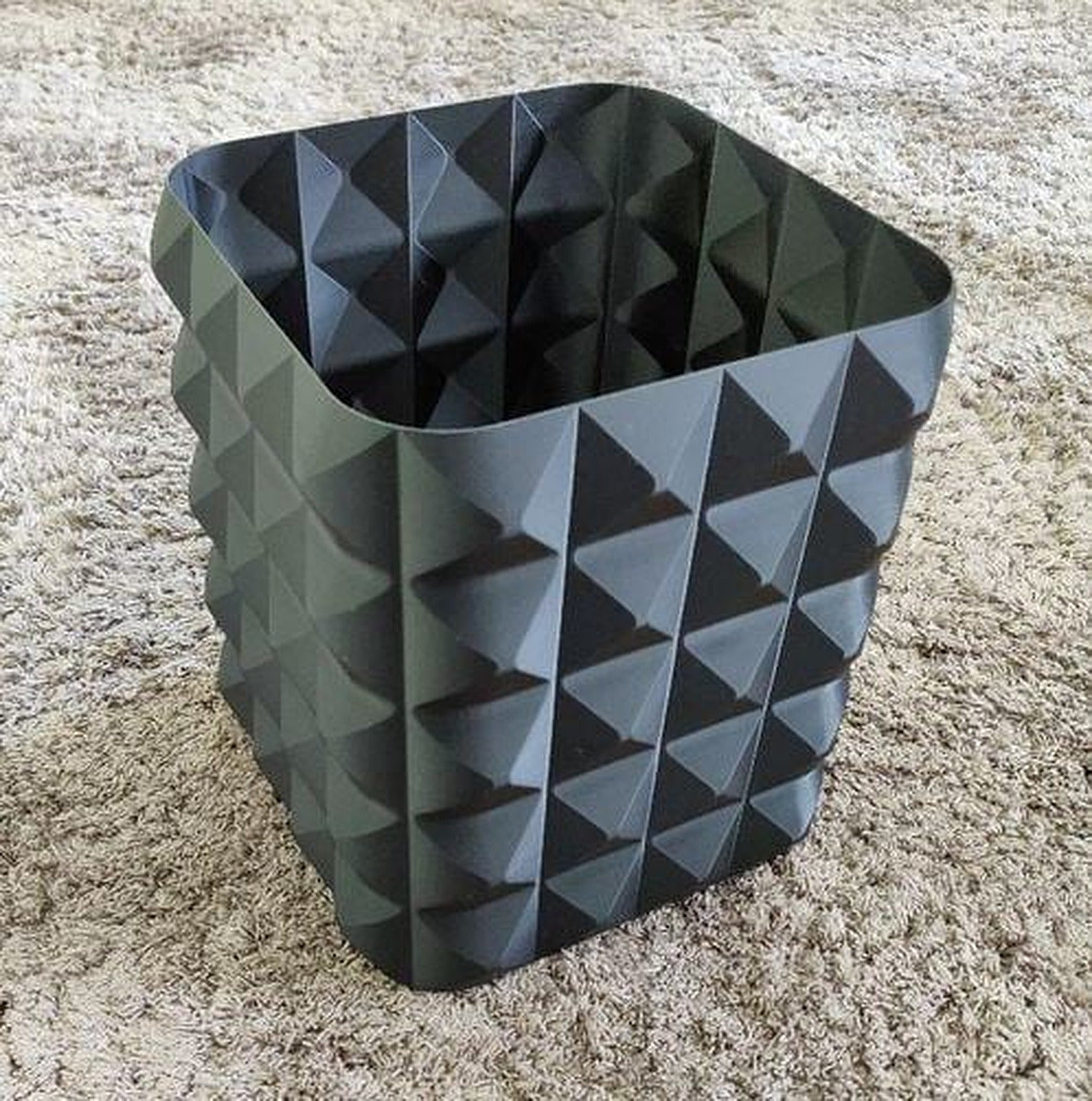 Rectangular trash can ( vazo Mode ) – 3D Baskı Modeli