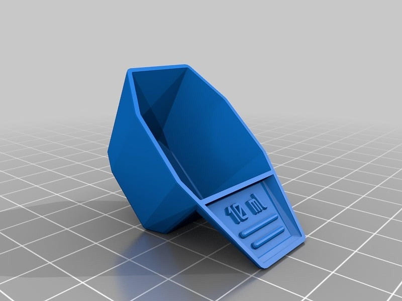 Customizable Measuring Cup/Scoop – 3D Baskı Modeli
