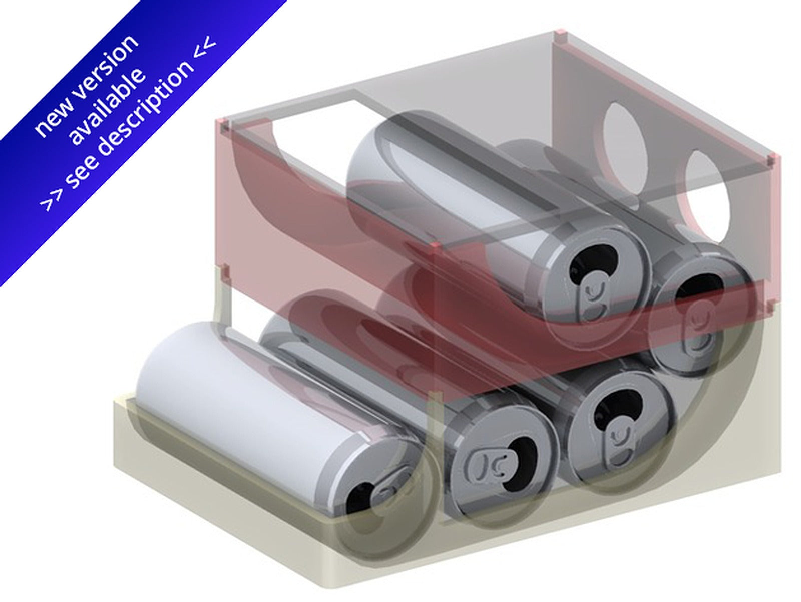 Stackable can dispenser – 3D Baskı Modeli