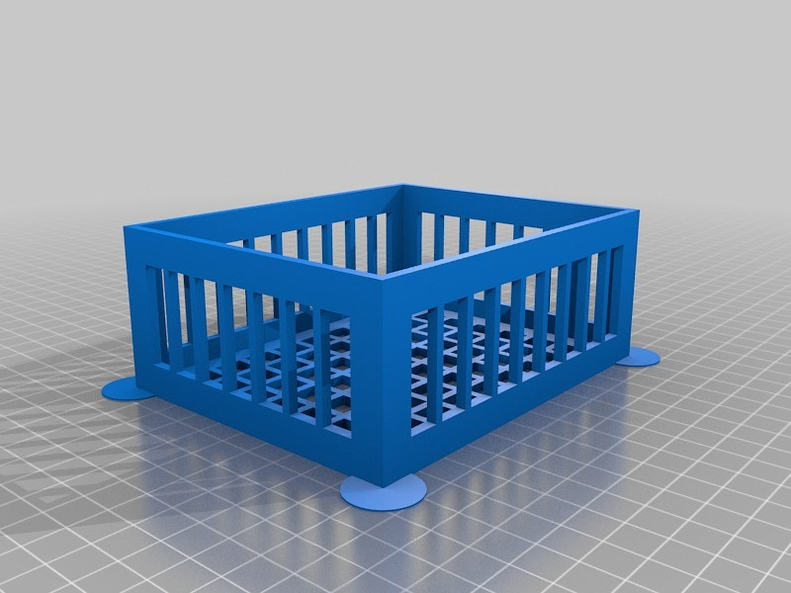 Parametric Container – 3D Baskı Modeli