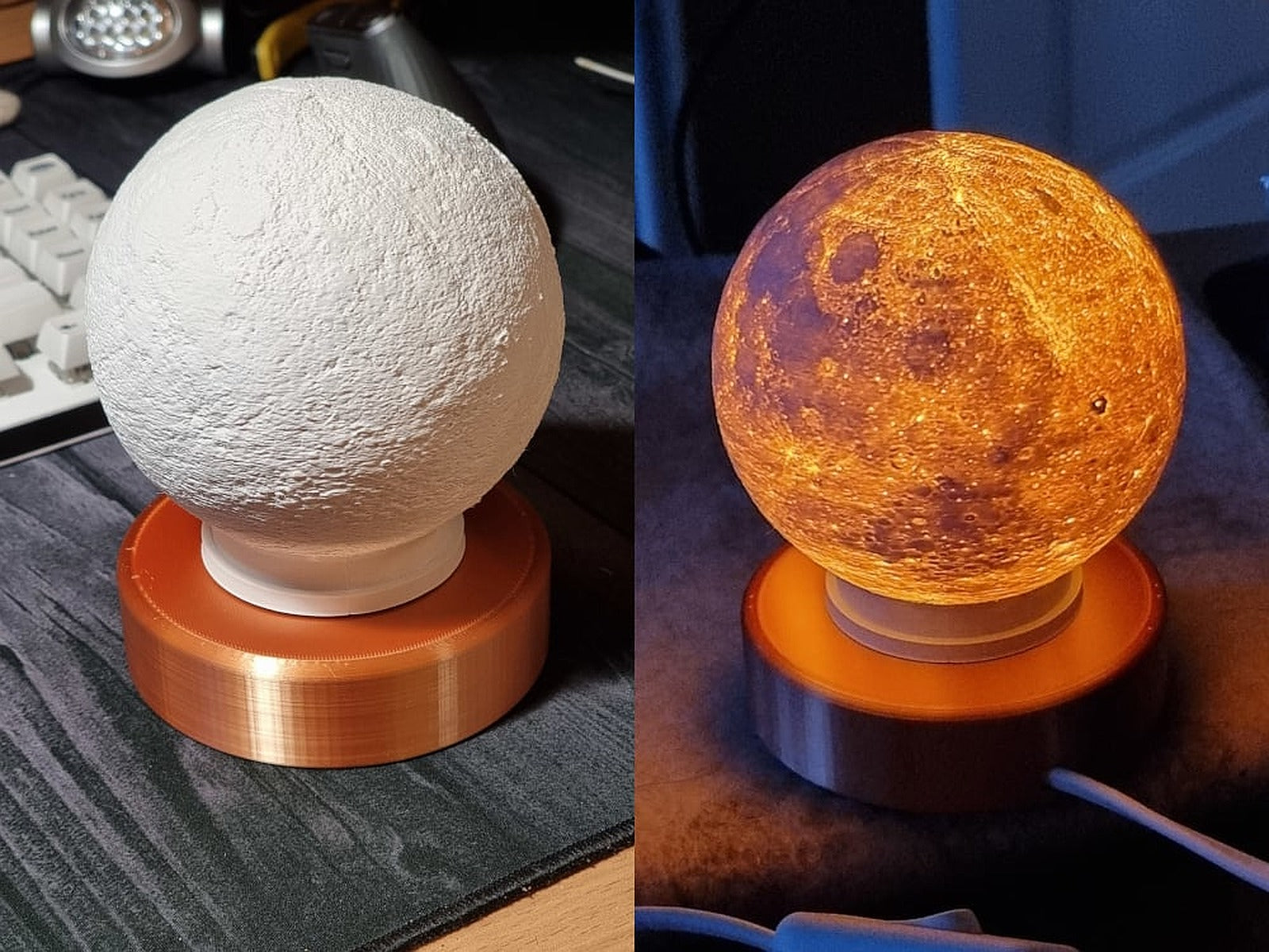 Lamp base for lithophane – 3D Baskı Modeli