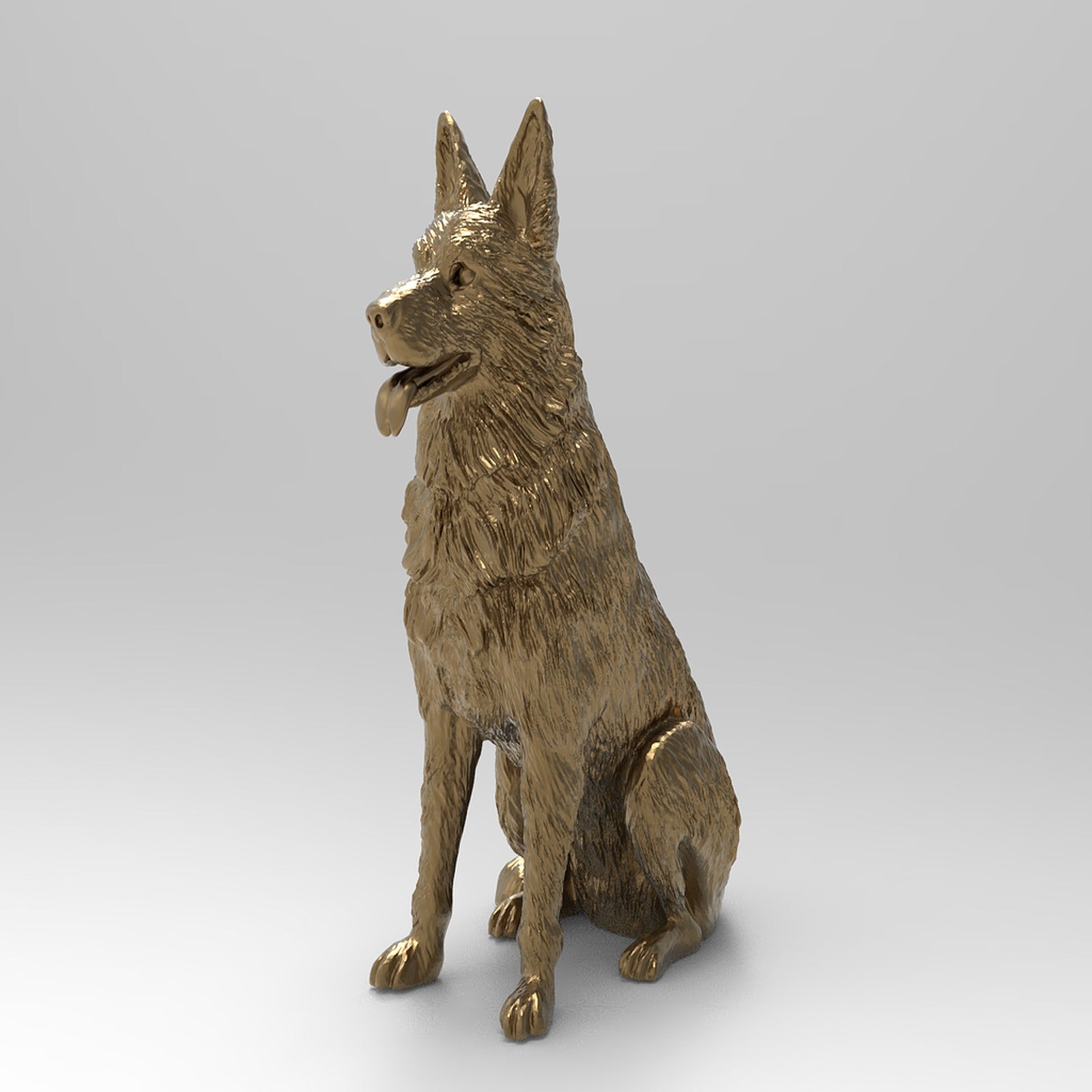East-European (German) Shepherd dog ( remix challenge ) – 3D Baskı Modeli