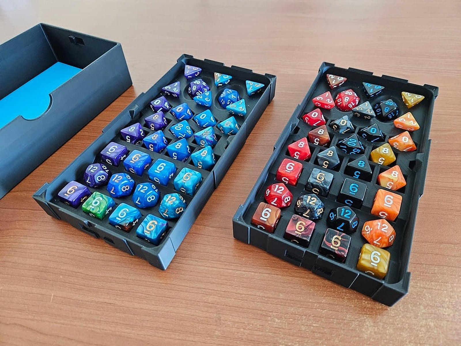 Dice Rolling and kutu/düzenleyici Tray – 3D Baskı Modeli