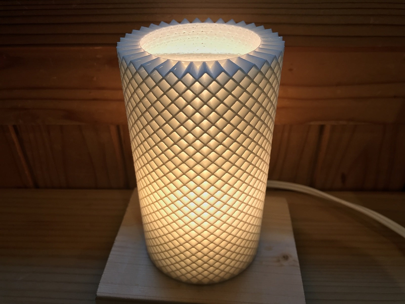 Small HoneyComb Lamp Shade – 3D Baskı Modeli