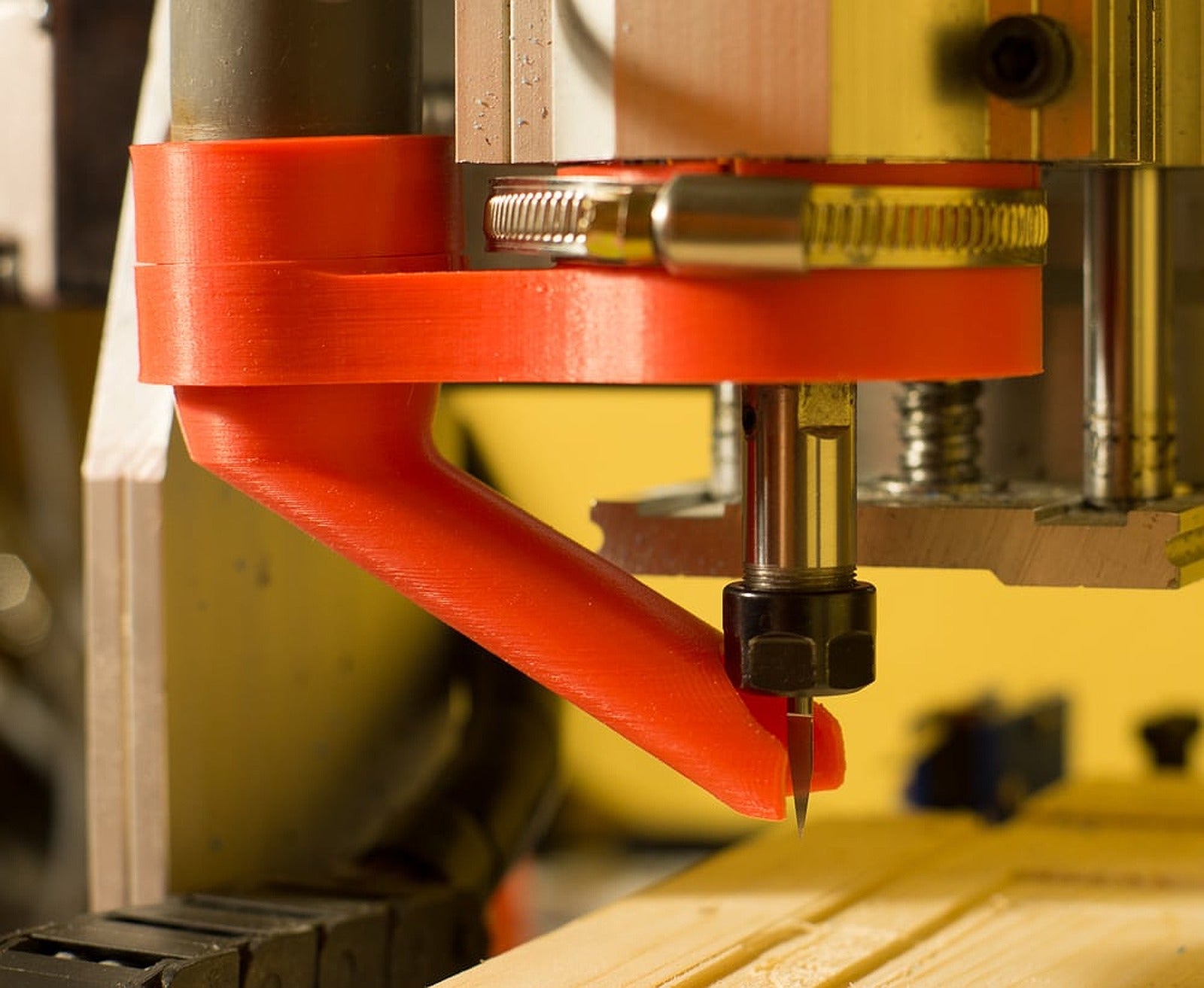 CNC vacuum mount and adapters – 3D Baskı Modeli