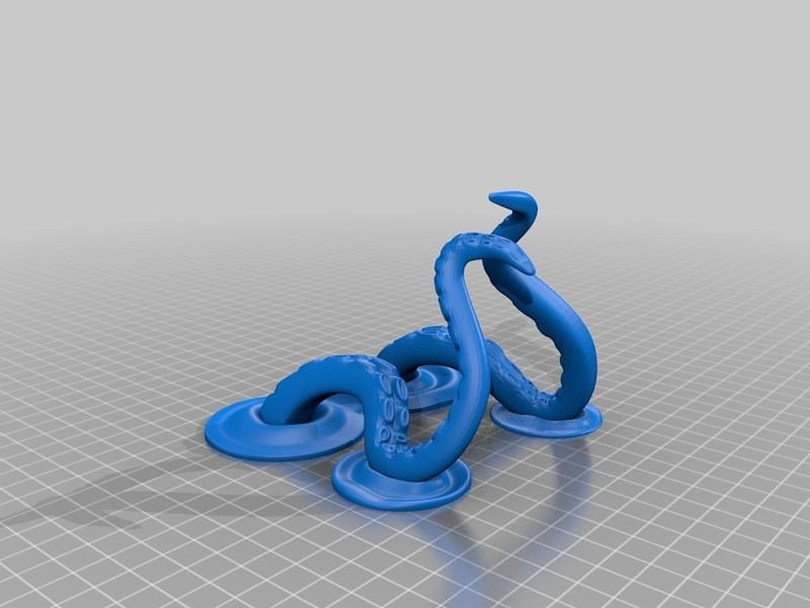 Octopus Tablet / telefon stand – 3D Baskı Modeli