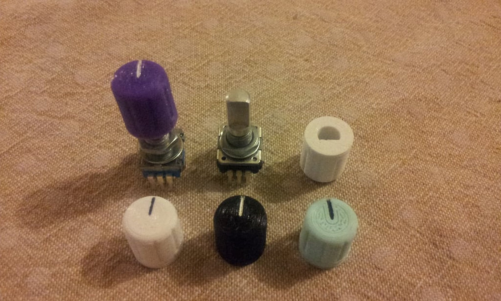 Knob for rotary encoder or potentiometer – 3D Baskı Modeli