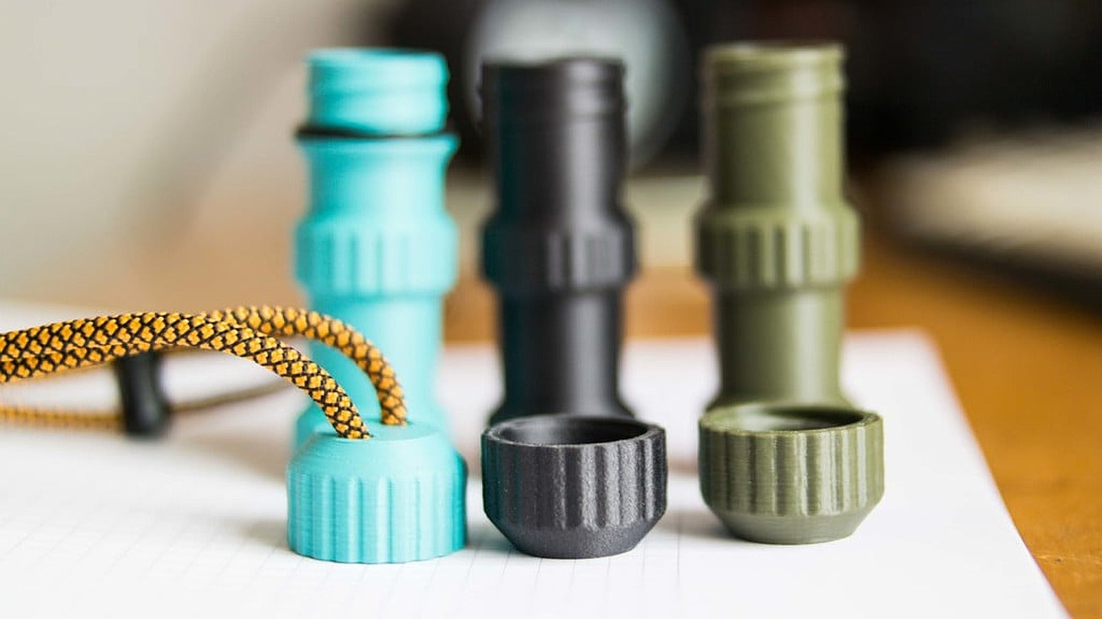 EDC Container kutu/düzenleyici Capsule + O Ring – 3D Baskı Modeli