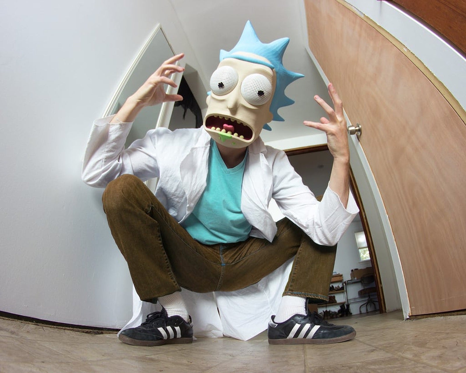 Rick Sanchez mask from Rick and Morty – 3D Baskı Modeli