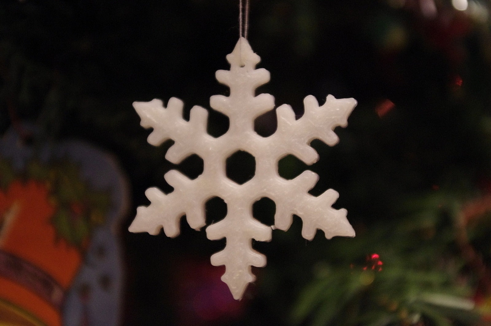 Christmas snowflake decoration – 3D Baskı Modeli