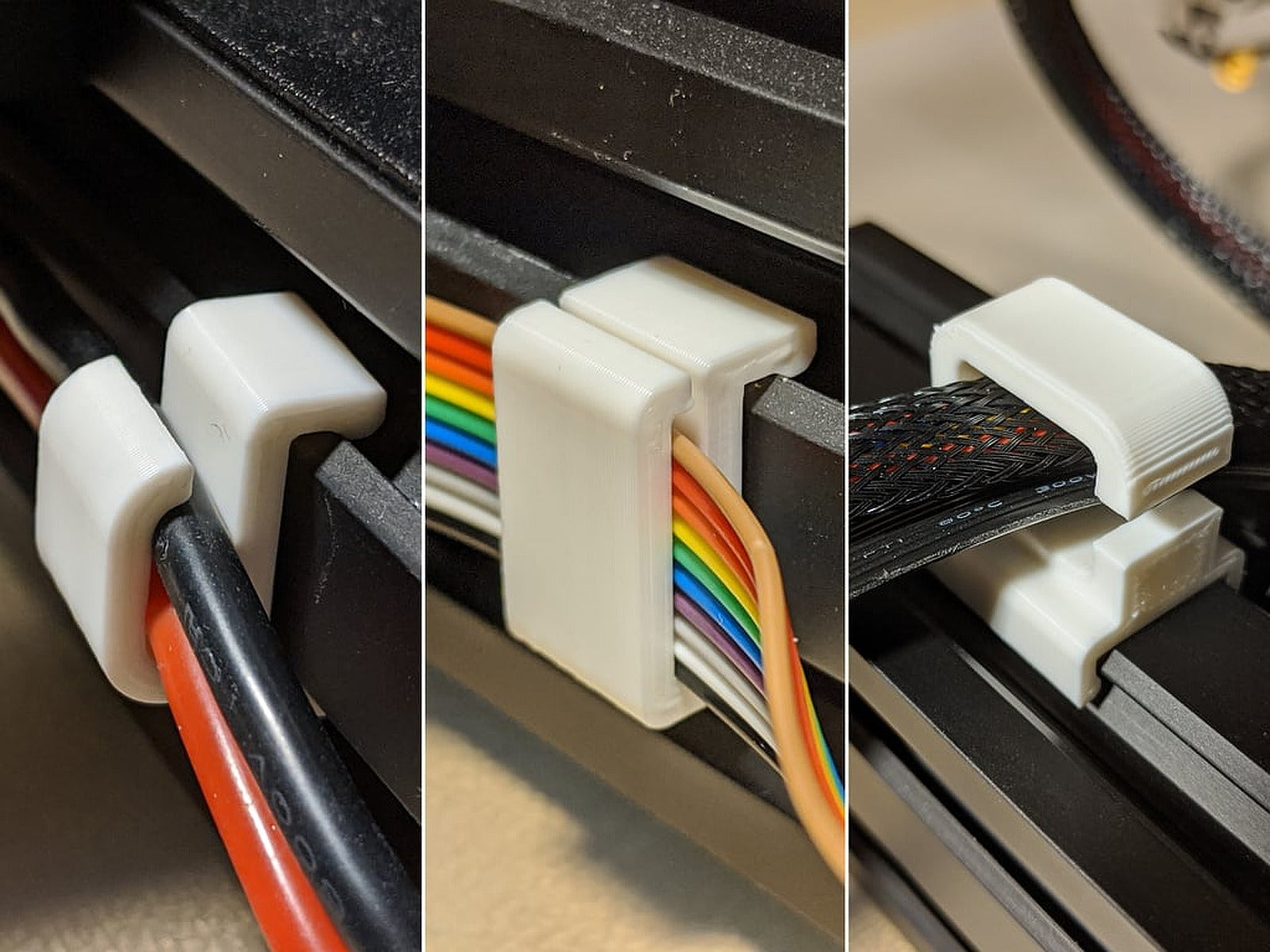 Ender 3 Ultimate Cable Clip Collection – 3D Baskı Modeli