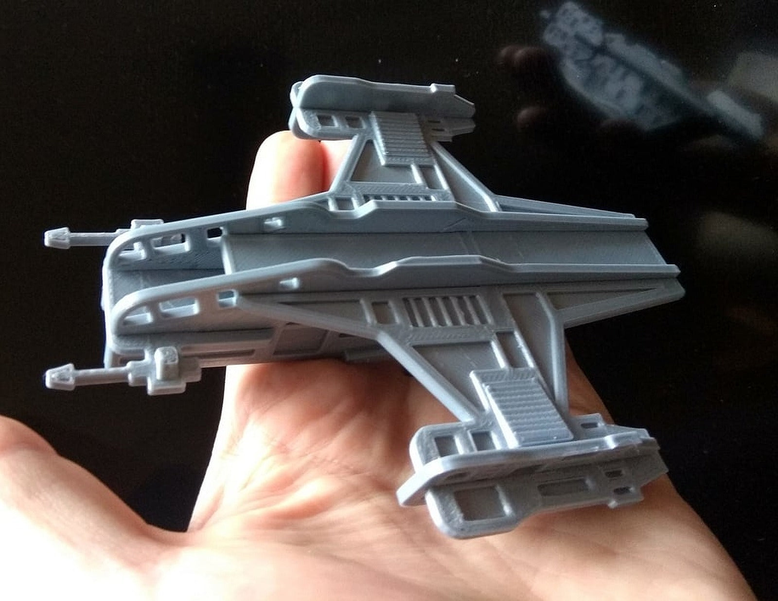 Razor Crest The Mandalorian Kit Card – 3D Baskı Modeli