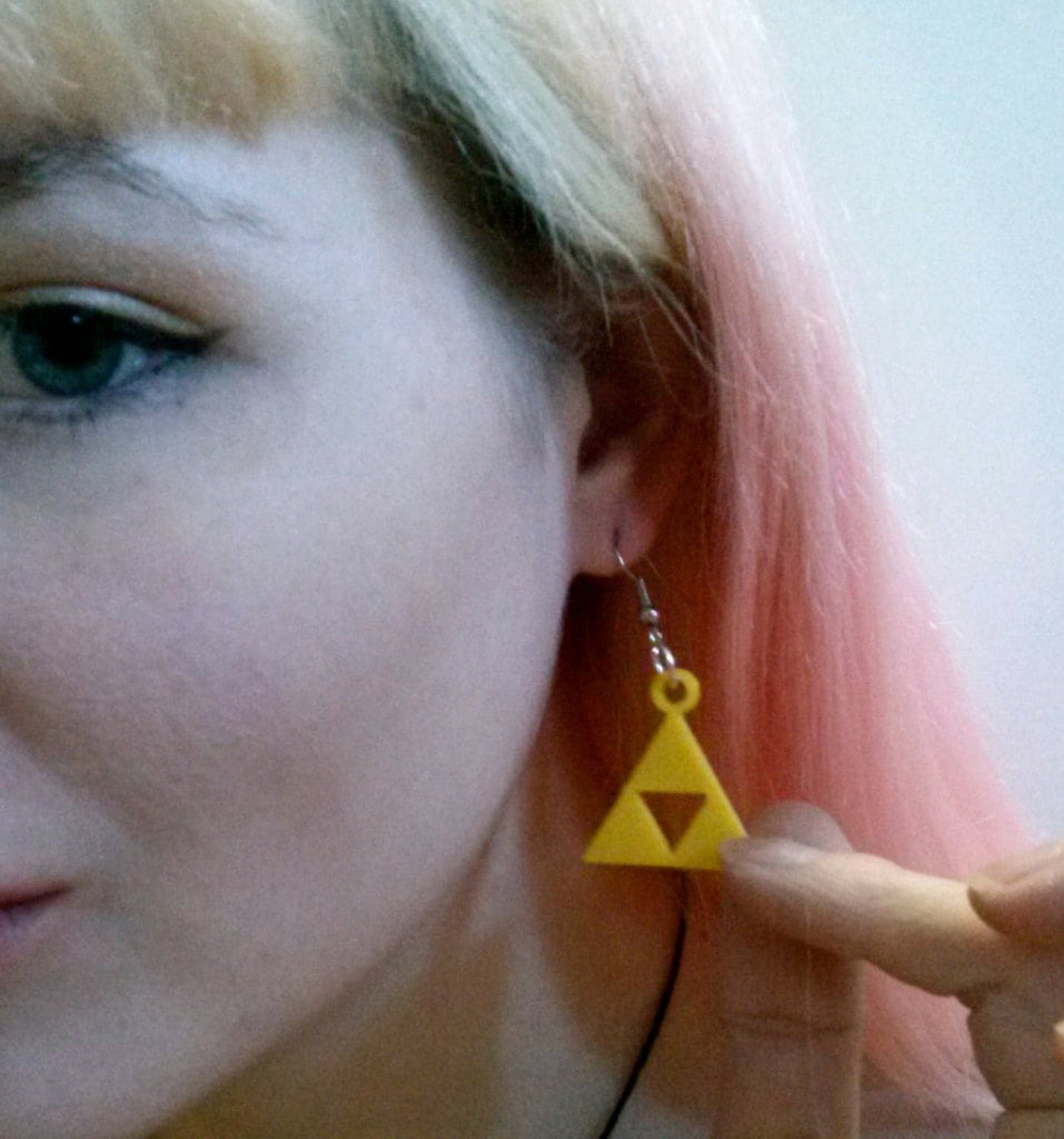 Legend of Zelda Triforce Earrings – 3D Baskı Modeli