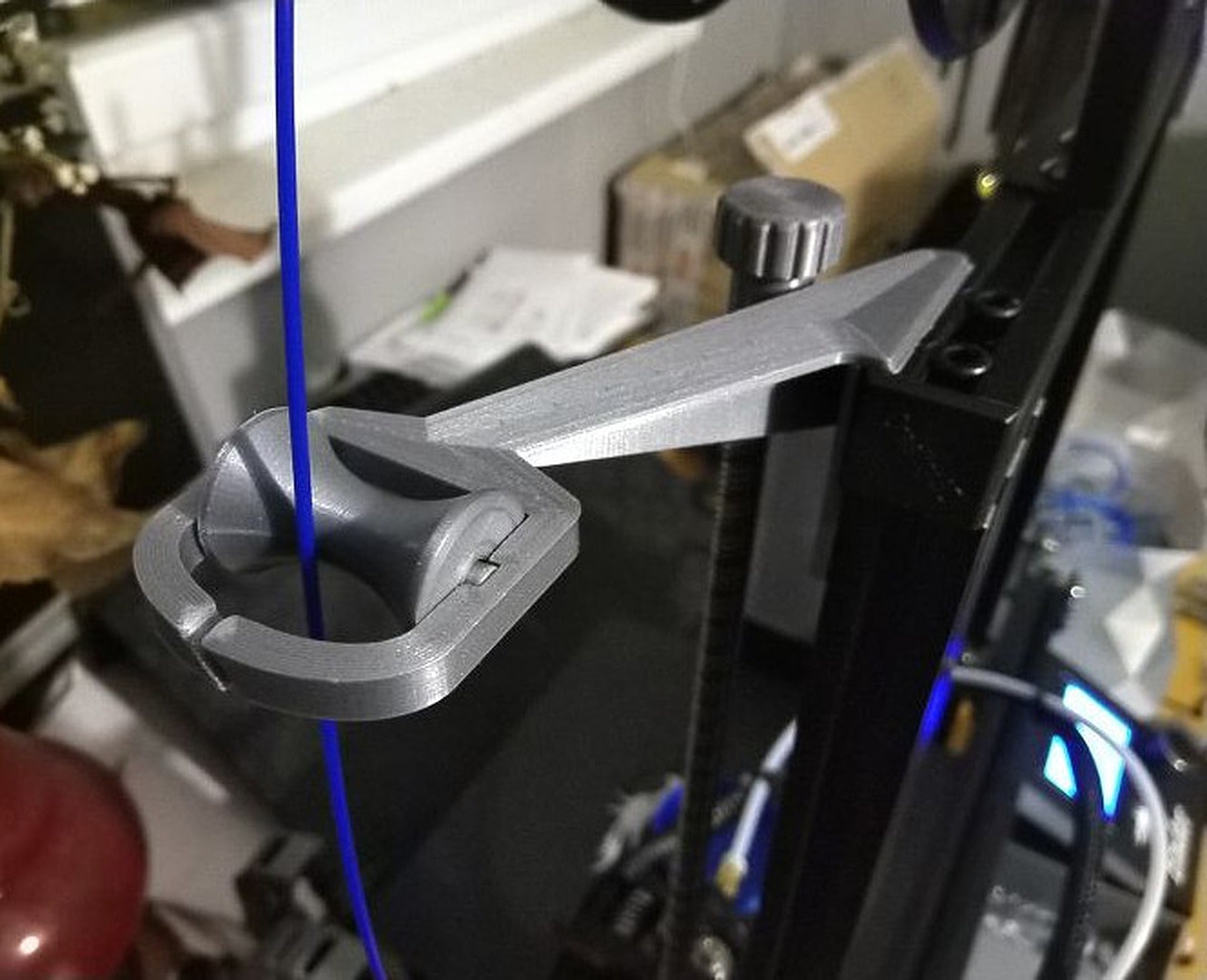 Filament guide with roller - Ender 3 – 3D Baskı Modeli