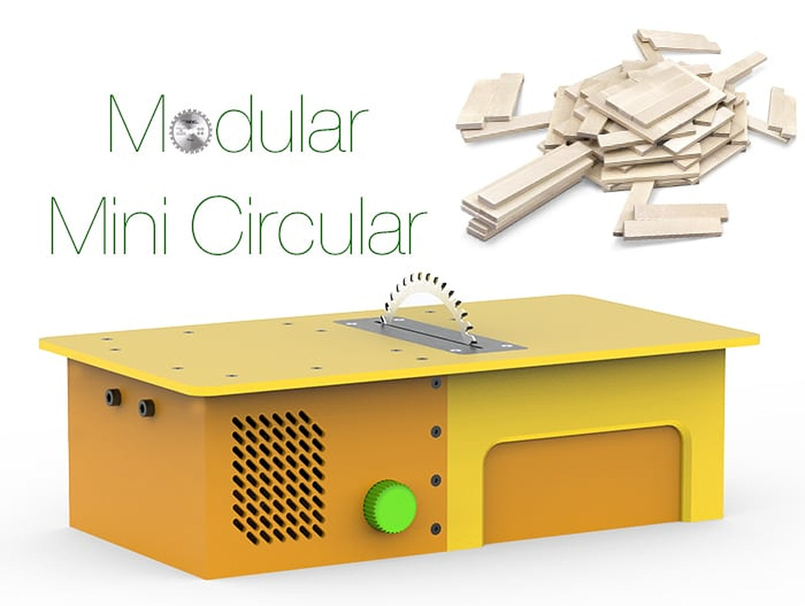 Mоdular Mini Circular – 3D Baskı Modeli
