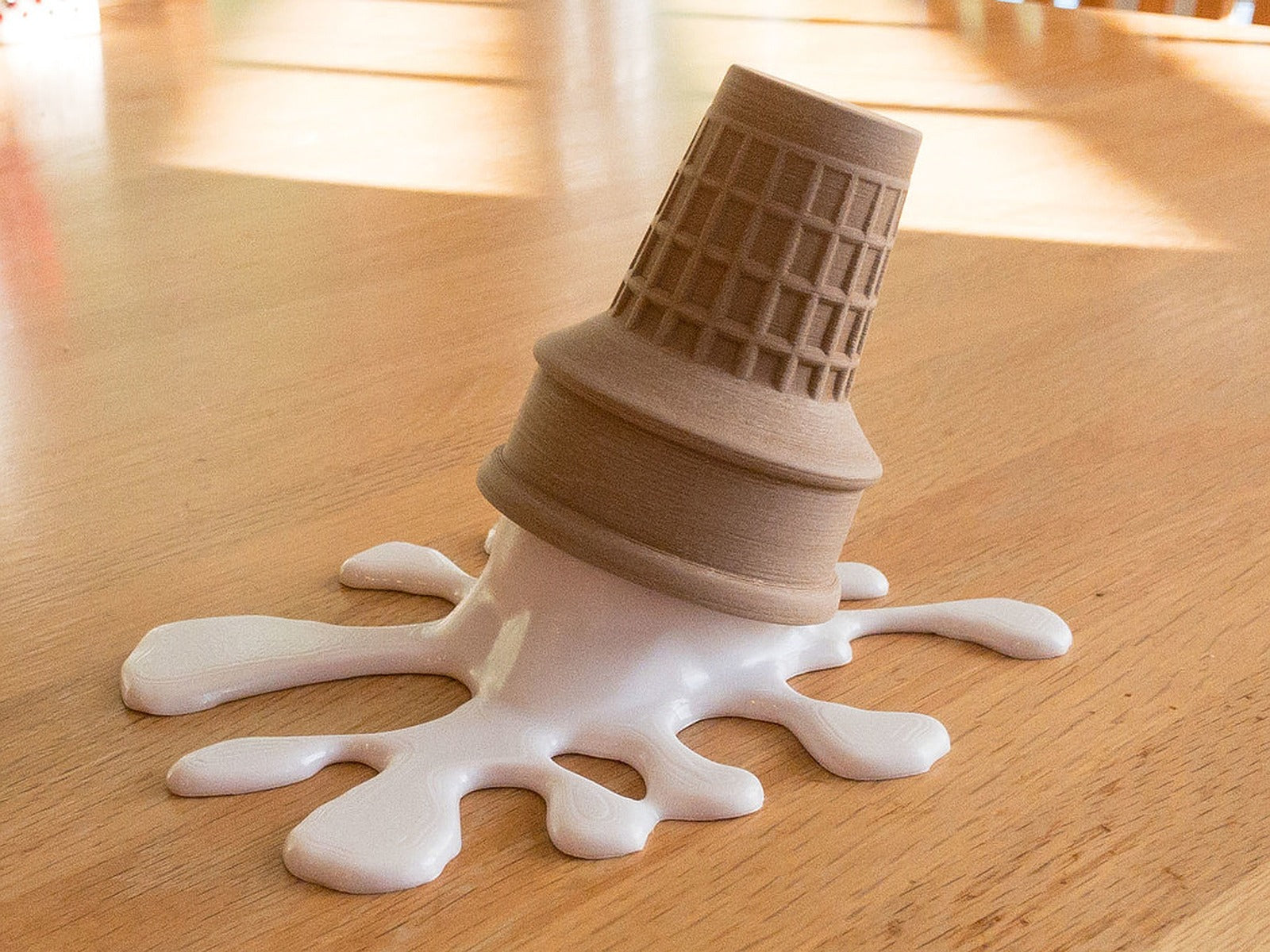 Ice Cream Cone Splat Hanger – 3D Baskı Modeli
