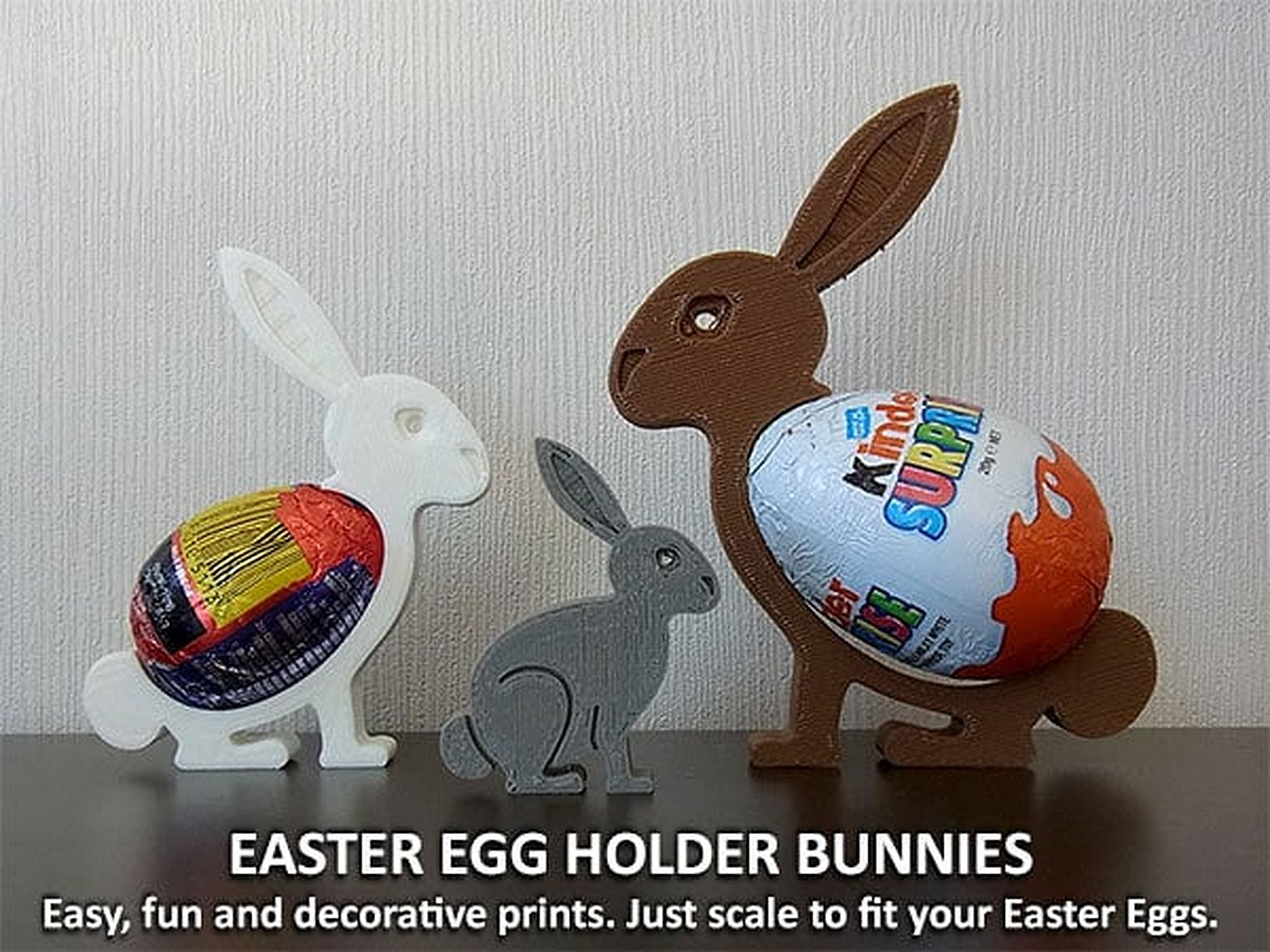Easter Egg stand Bunnies – 3D Baskı Modeli