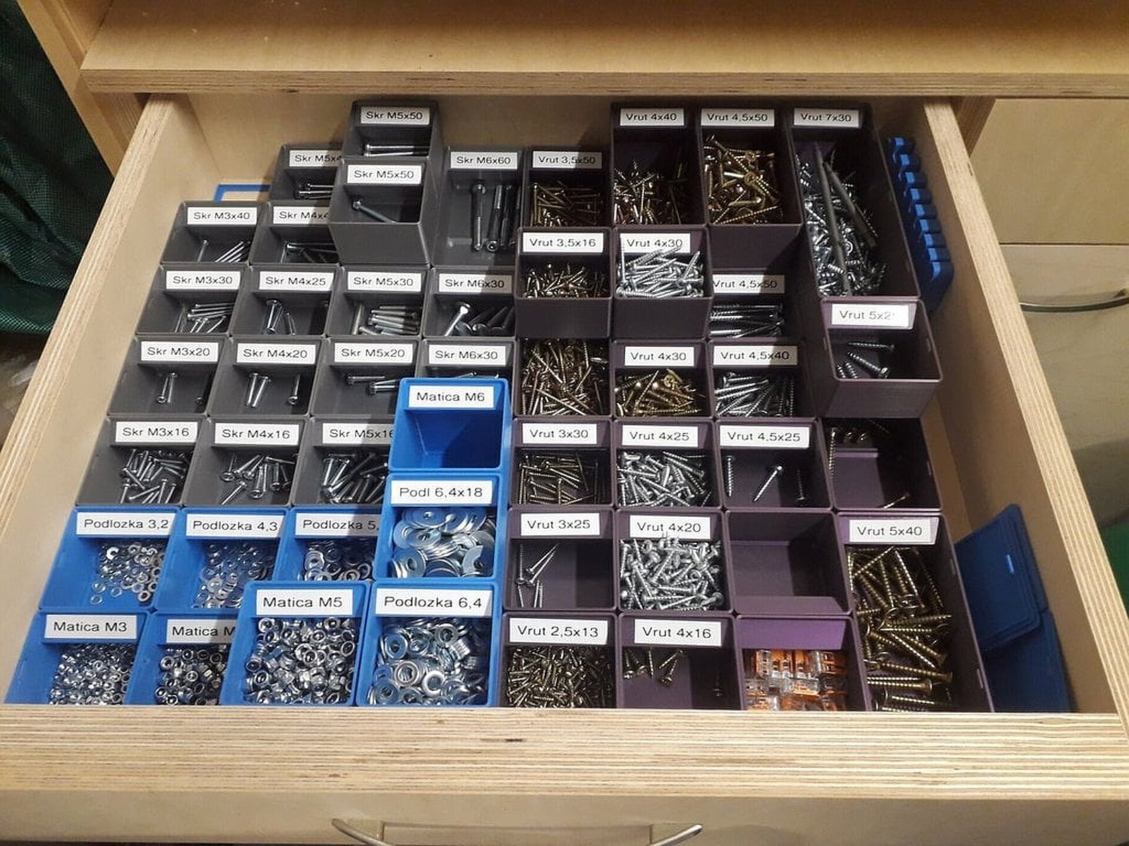 kutu/düzenleyicies for small parts with cover – 3D Baskı Modeli