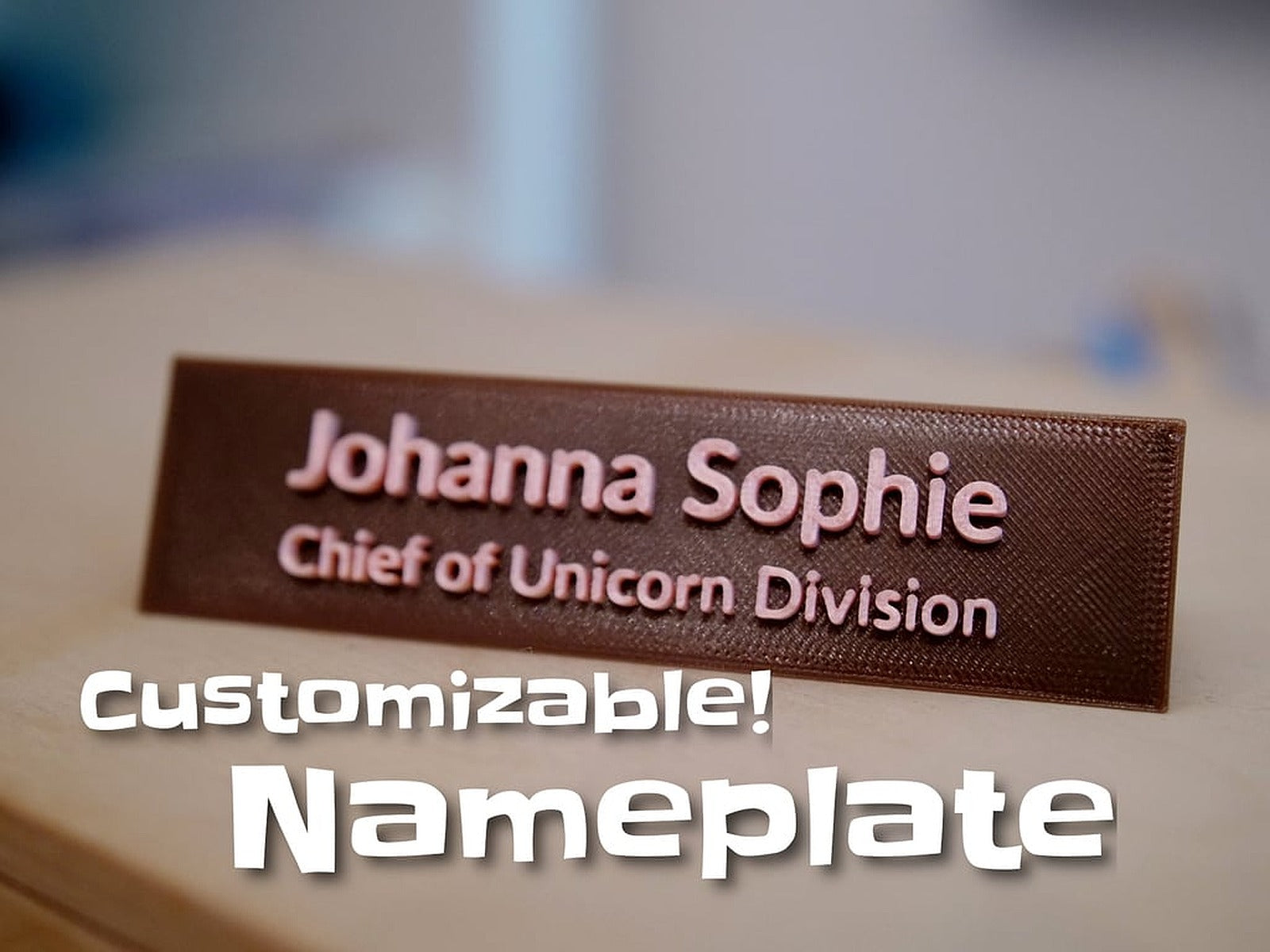 Nameplate – 3D Baskı Modeli