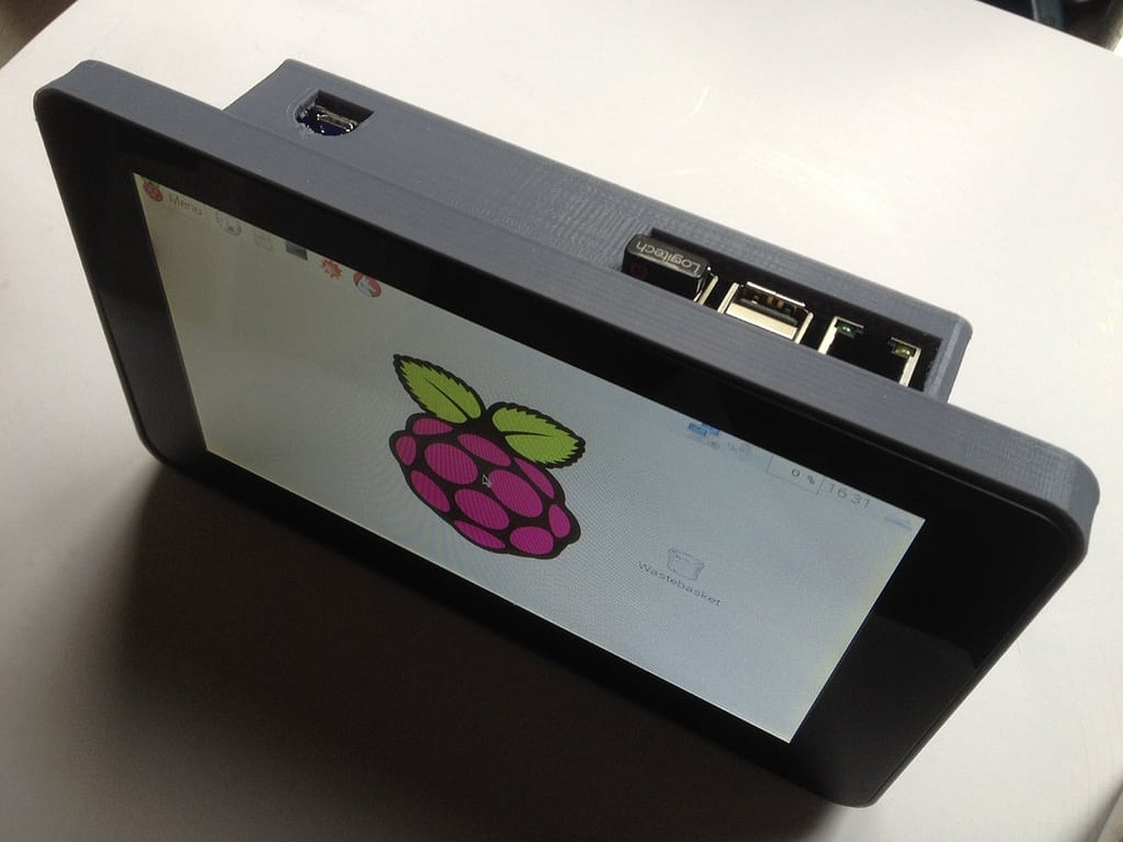 Raspberry Pi 7" Touchscreen Super Awesome Portable – 3D Baskı Modeli