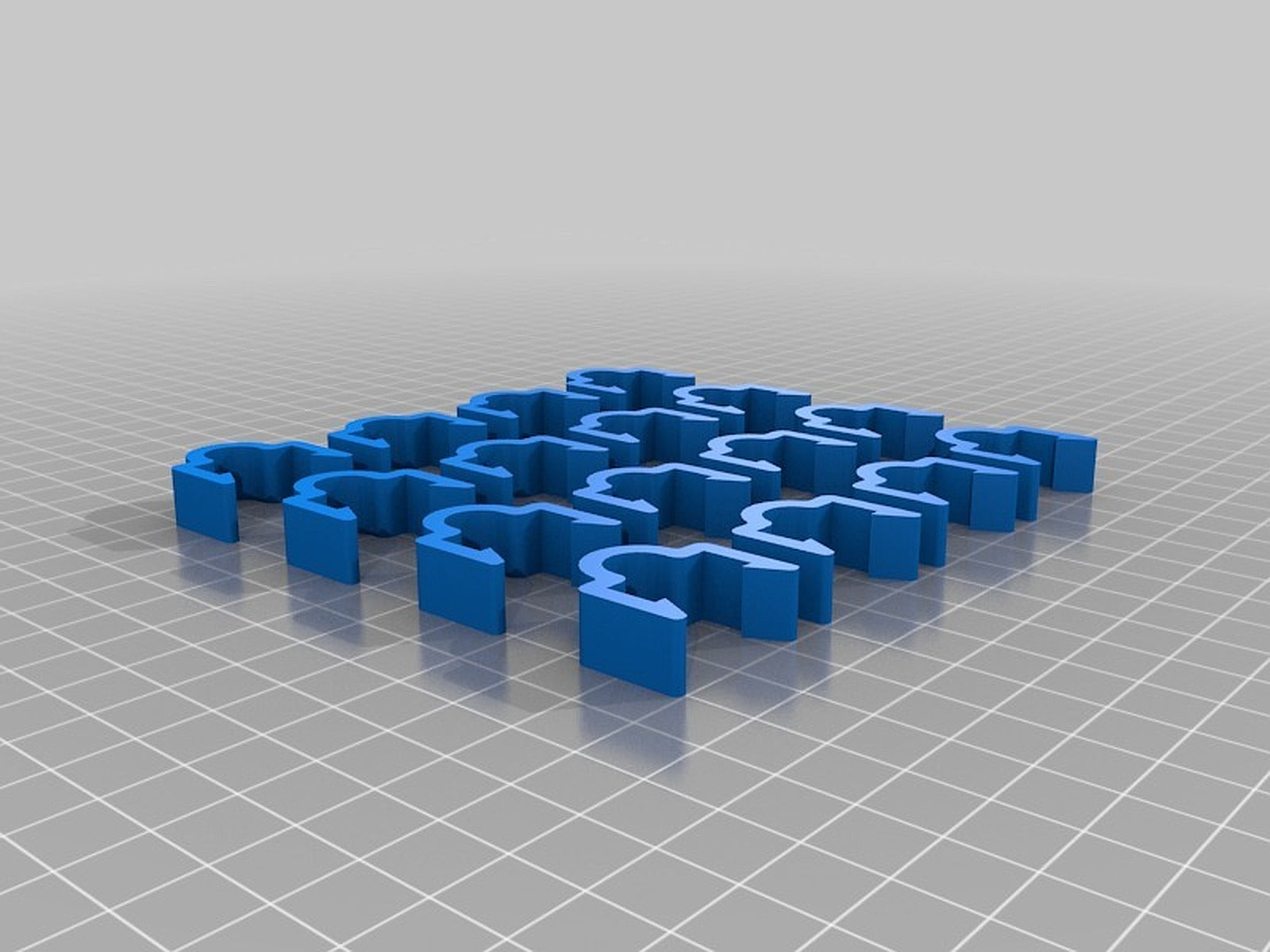 Mendel Max cable clips – 3D Baskı Modeli