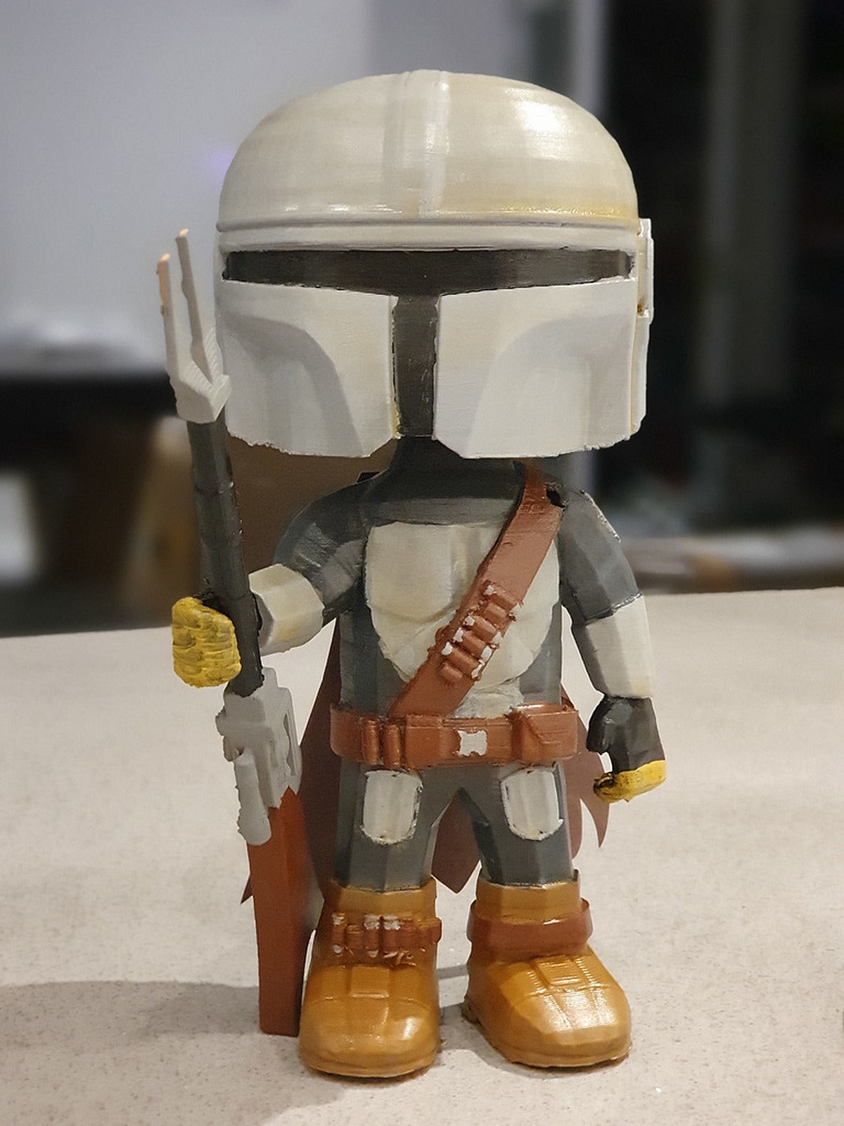 Mandalorian Cartoon – 3D Baskı Modeli