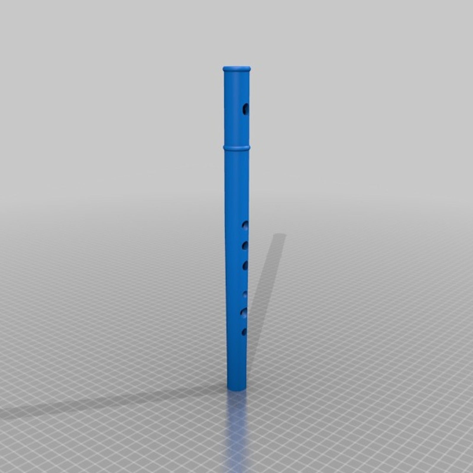 Folk flute in tenor, alto, and soprano (+8) sizes – 3D Baskı Modeli