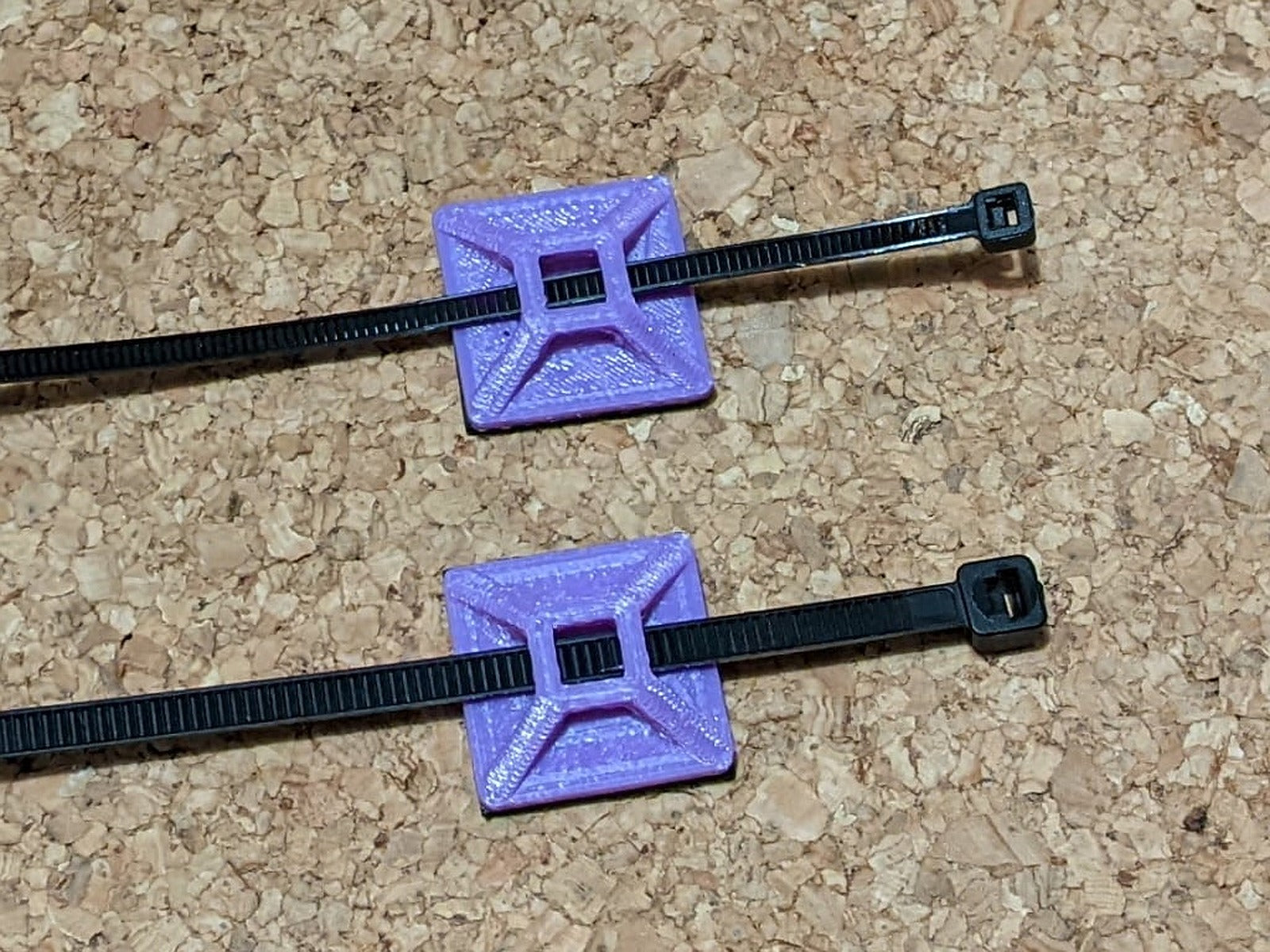 Cable Tie Base – 3D Baskı Modeli