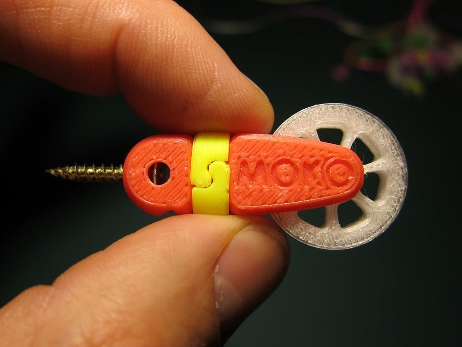 MOKO Mini Pulley – 3D Baskı Modeli