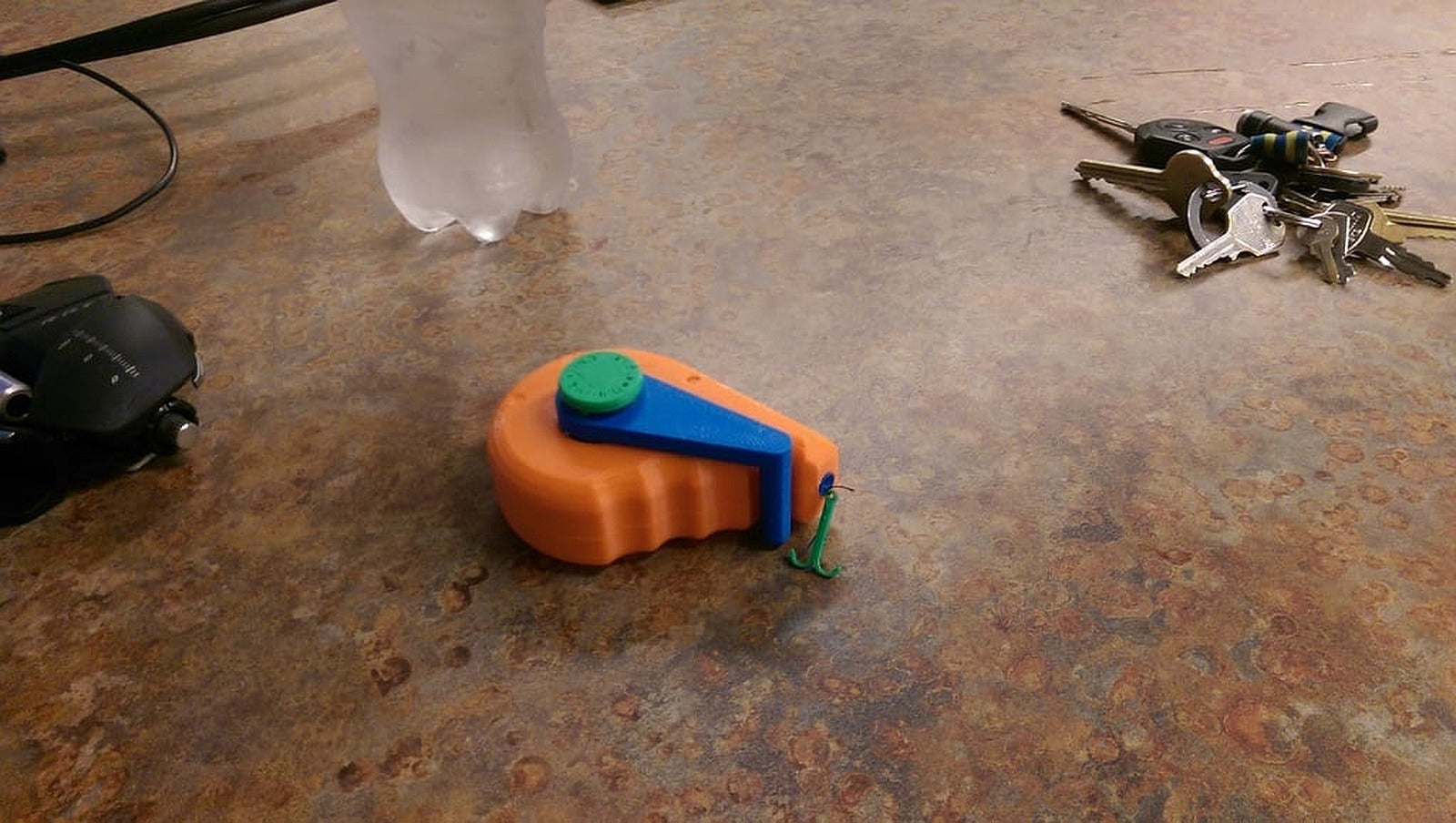 Pocket Sized Survival Fishing Rod – 3D Baskı Modeli