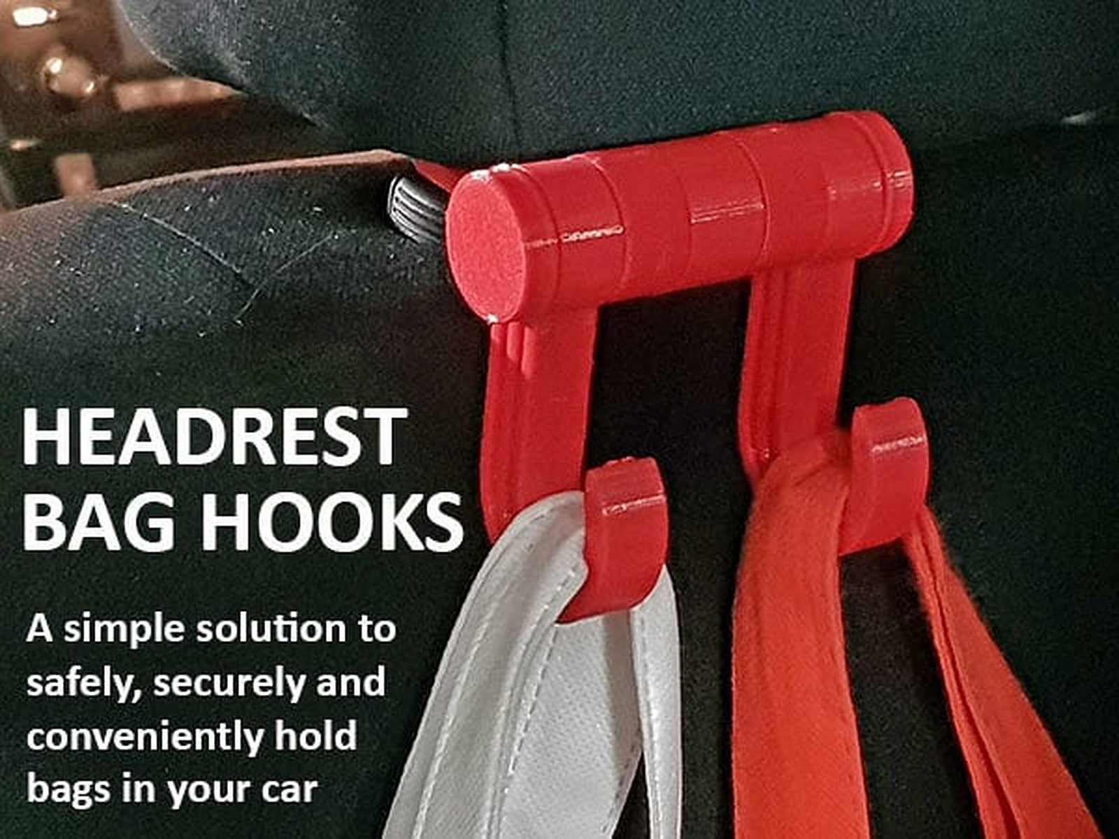 Car Headrest Bag askı – 3D Baskı Modeli