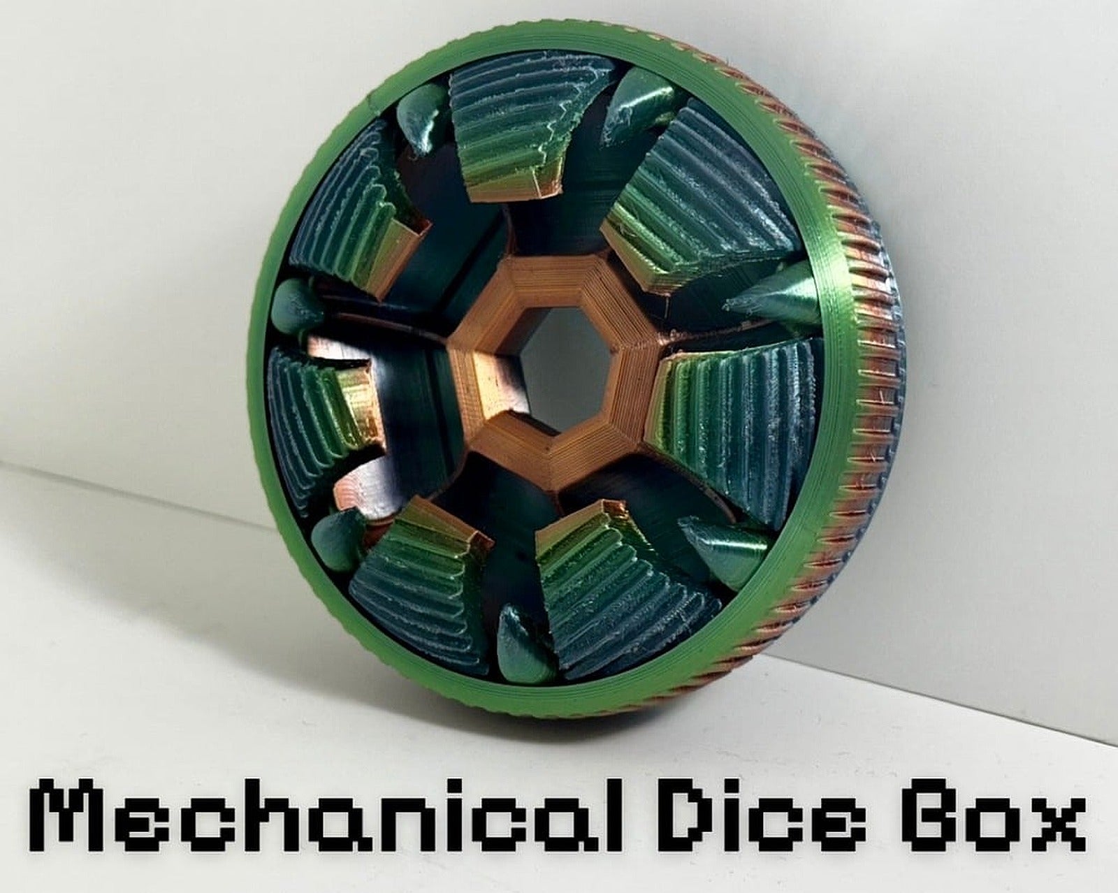 Mechanical Dice kutu/düzenleyici (print-in-place, no supports, no assembly) – 3D Baskı Modeli