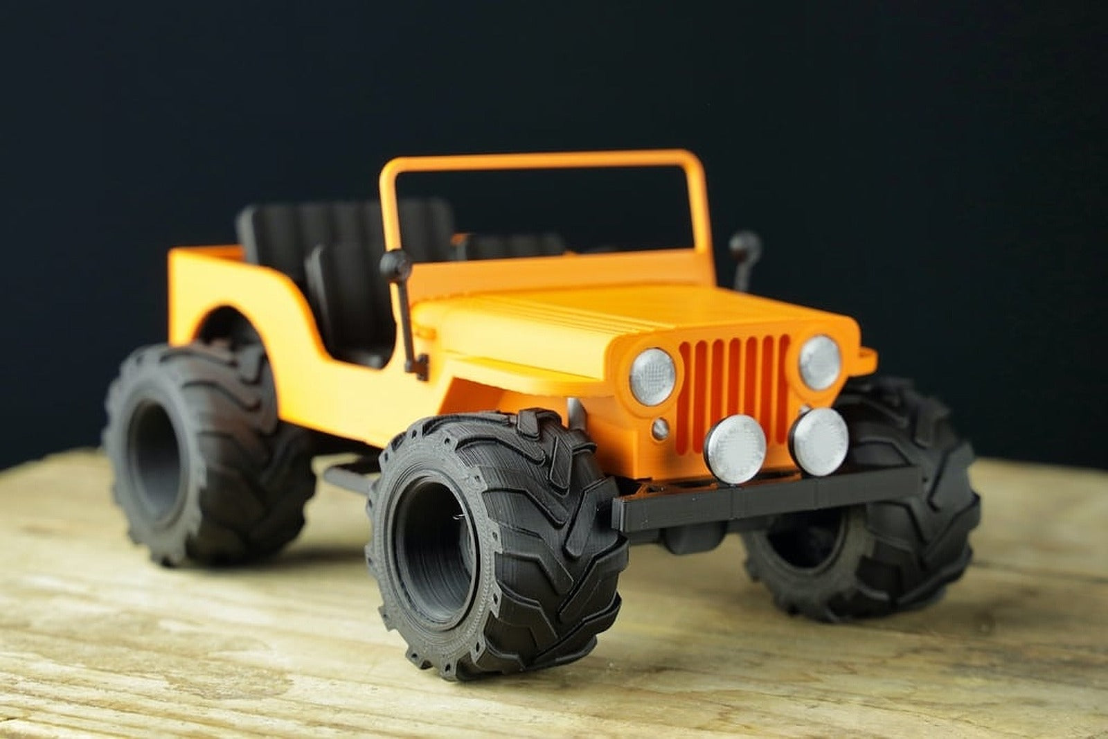 WILLYS JEEP - Fully printable – 3D Baskı Modeli