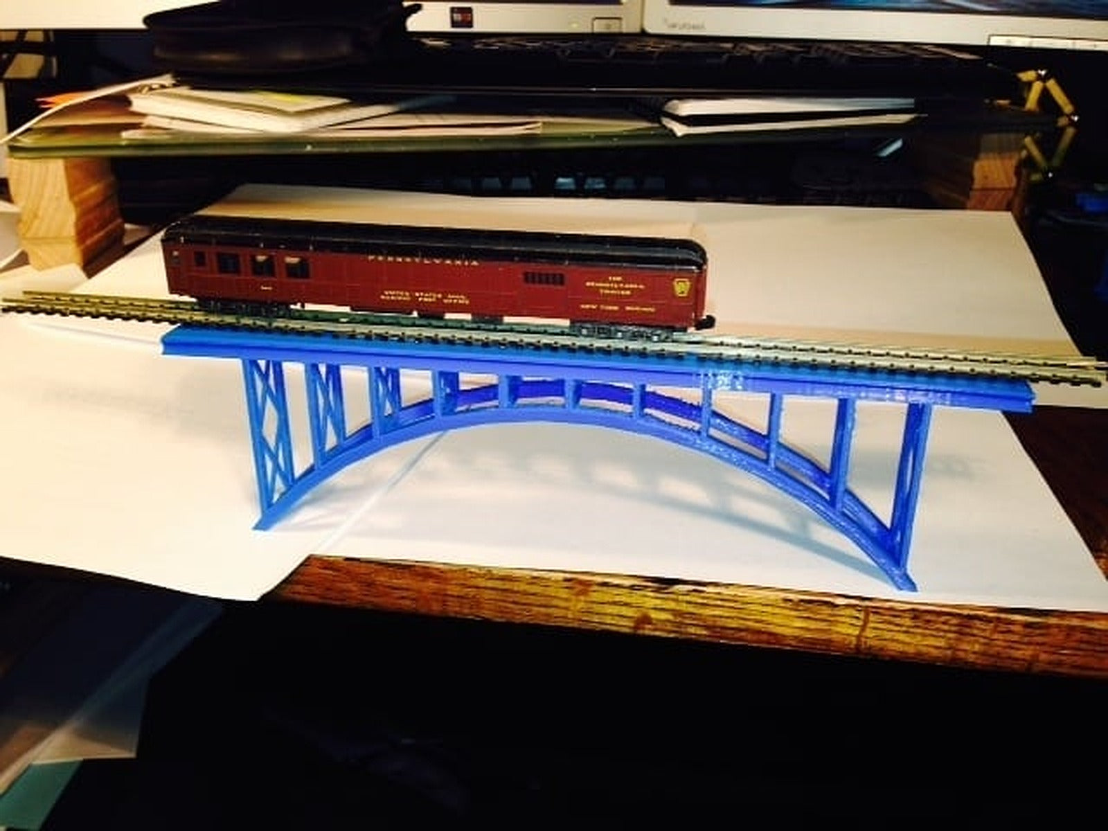Model railroad, Truss Arch Bridge – 3D Baskı Modeli