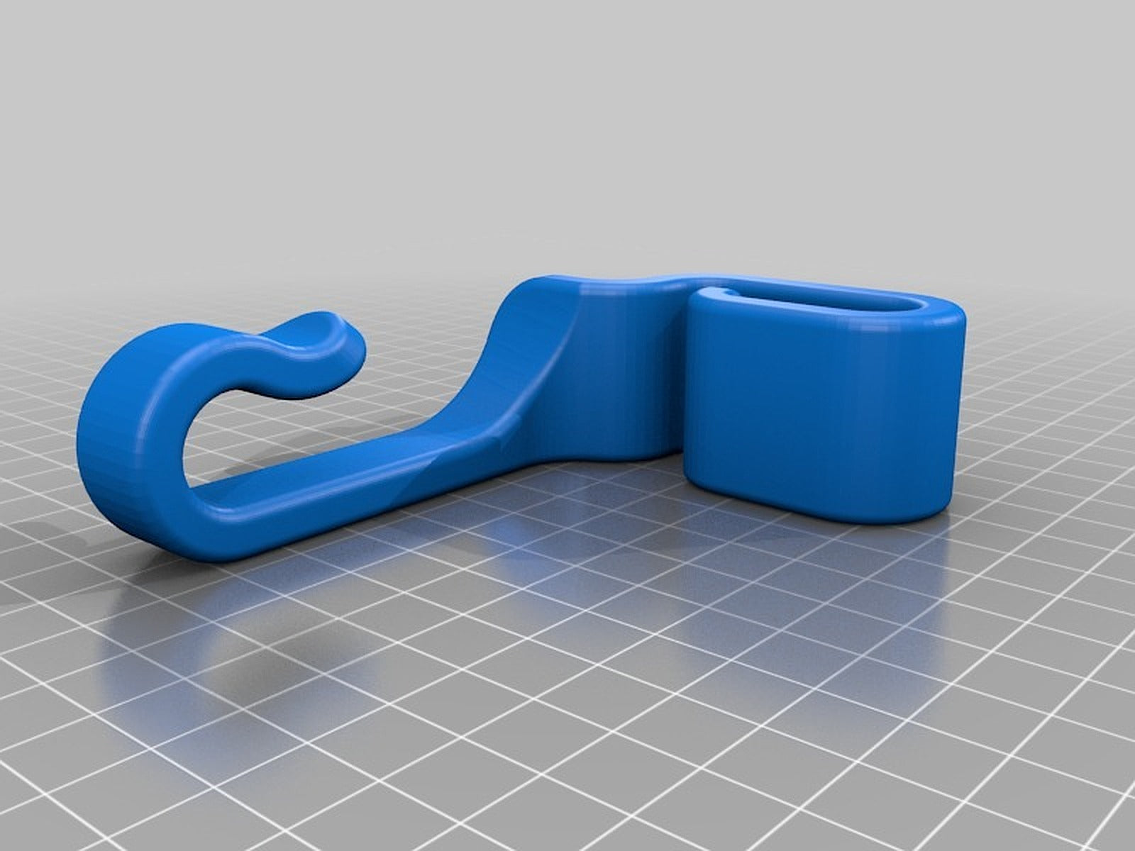 Car seatback trash bag askı, longer – 3D Baskı Modeli