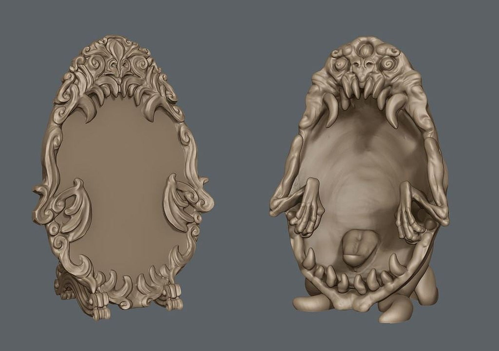 Mirror Mimic – 3D Baskı Modeli